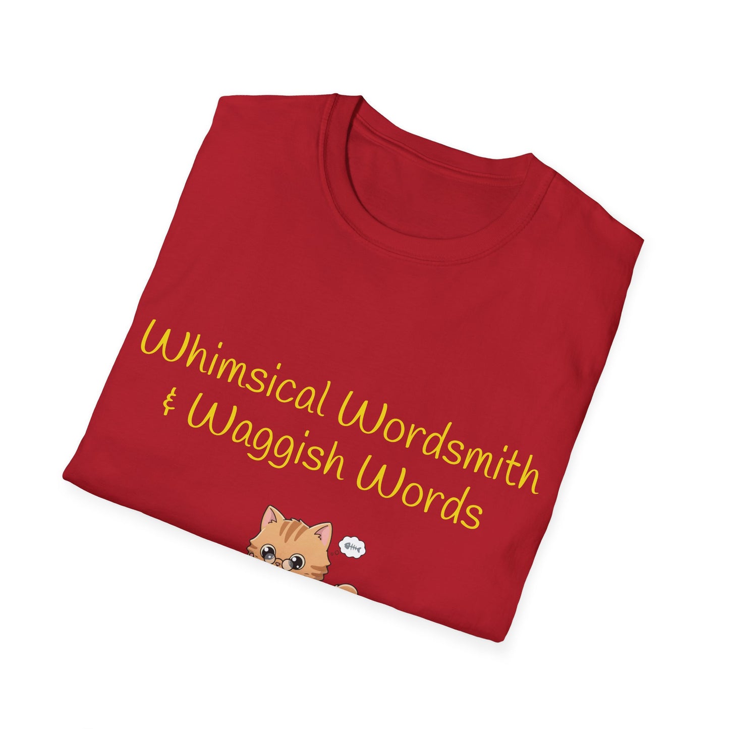 Whimsical Wordsmith Unisex Softstyle T-Shirt - Perfect Gift for Wordsmiths