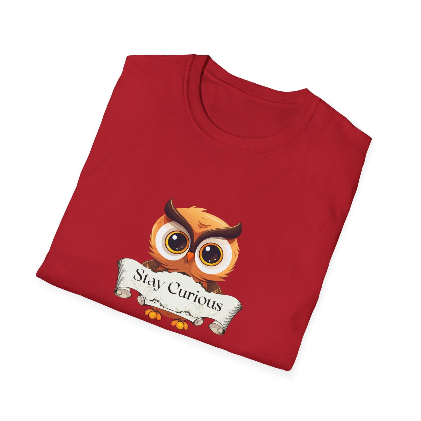 Inspirational Unisex Softstyle T-Shirt - Stay Curious