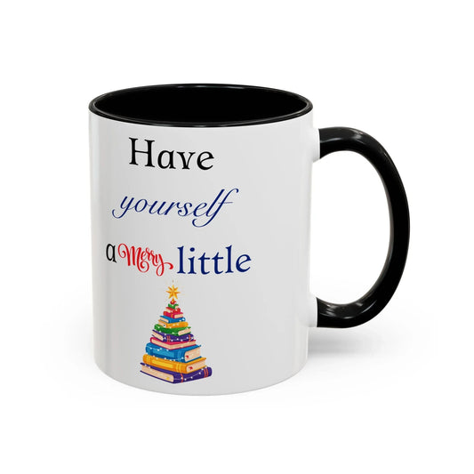 A Merry Little Bookmas - Coffee Mug - Gift for Book Lovers - The Dreamer's Bookshop.