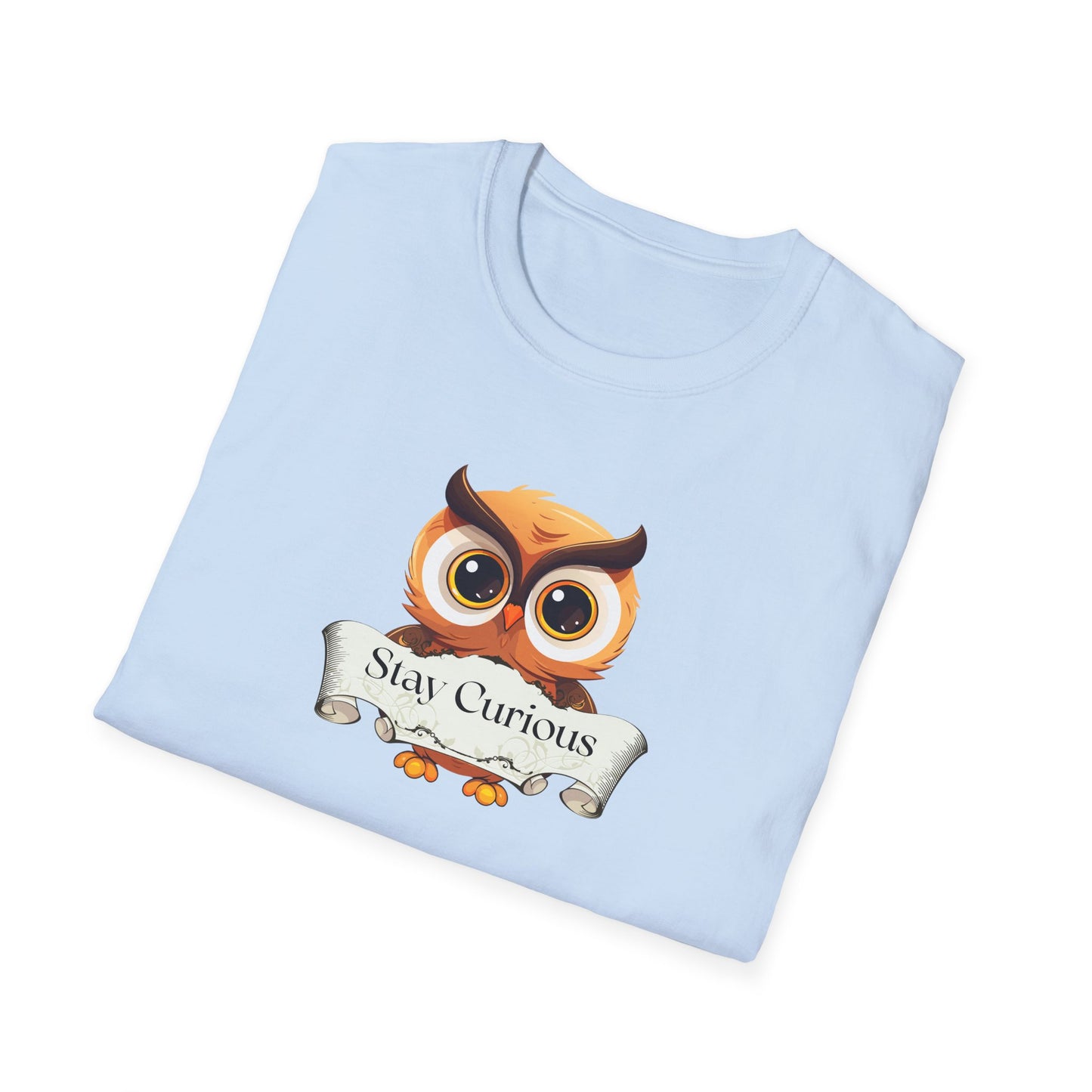 Unisex T-Shirt - "Stay Curious" for Book Lovers