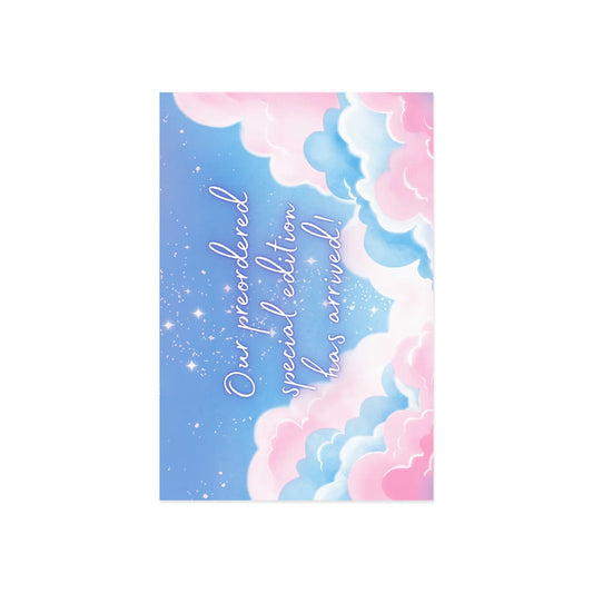The Dreamer's Bookshop Cute "Special Edition" Baby Card - The Dreamer's Bookshop.