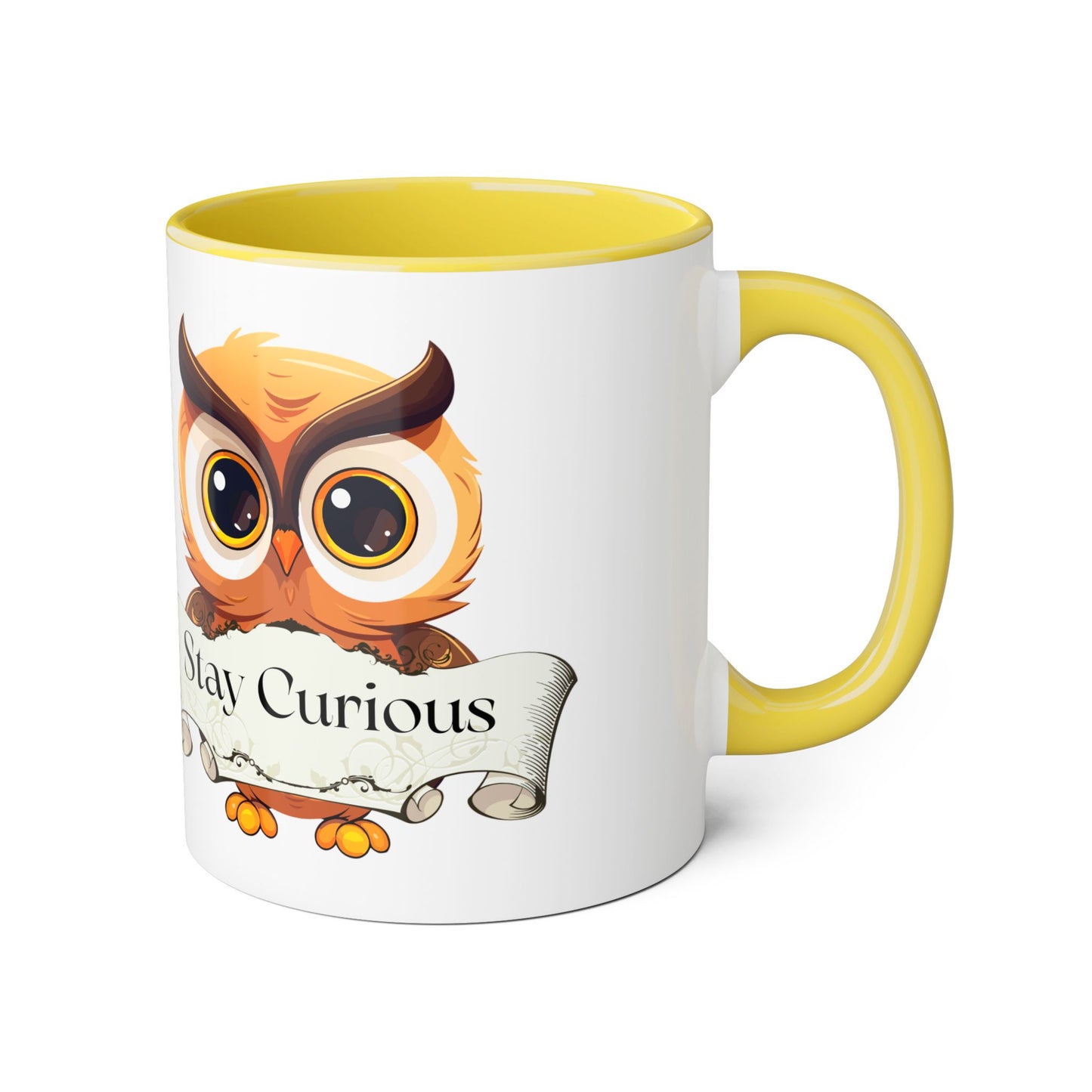 Stay Curious Mug - 11oz Coffee Cup for Book Lovers
