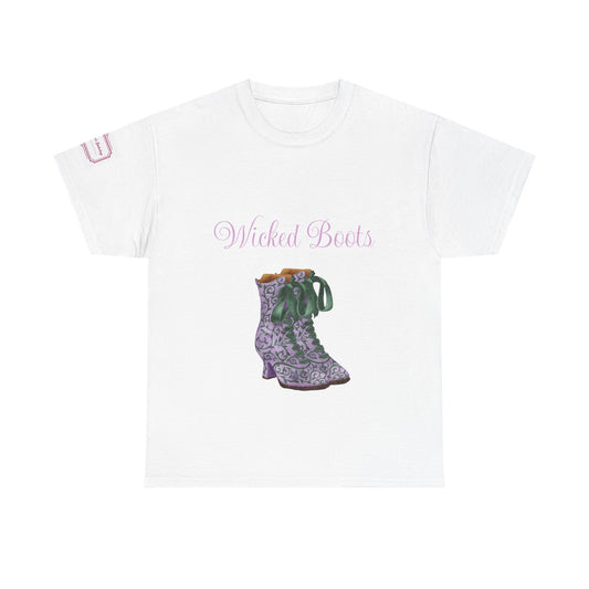 AU - Wicked Boots - Witch Unisex Heavy Cotton Tee