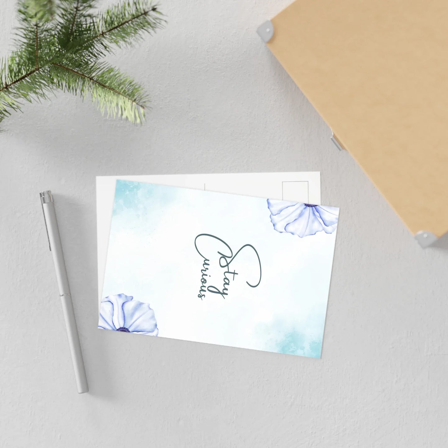 The Dreamer's Bookshop - Positive Affirmation Card "Stay Curious" - The Dreamer's Bookshop.