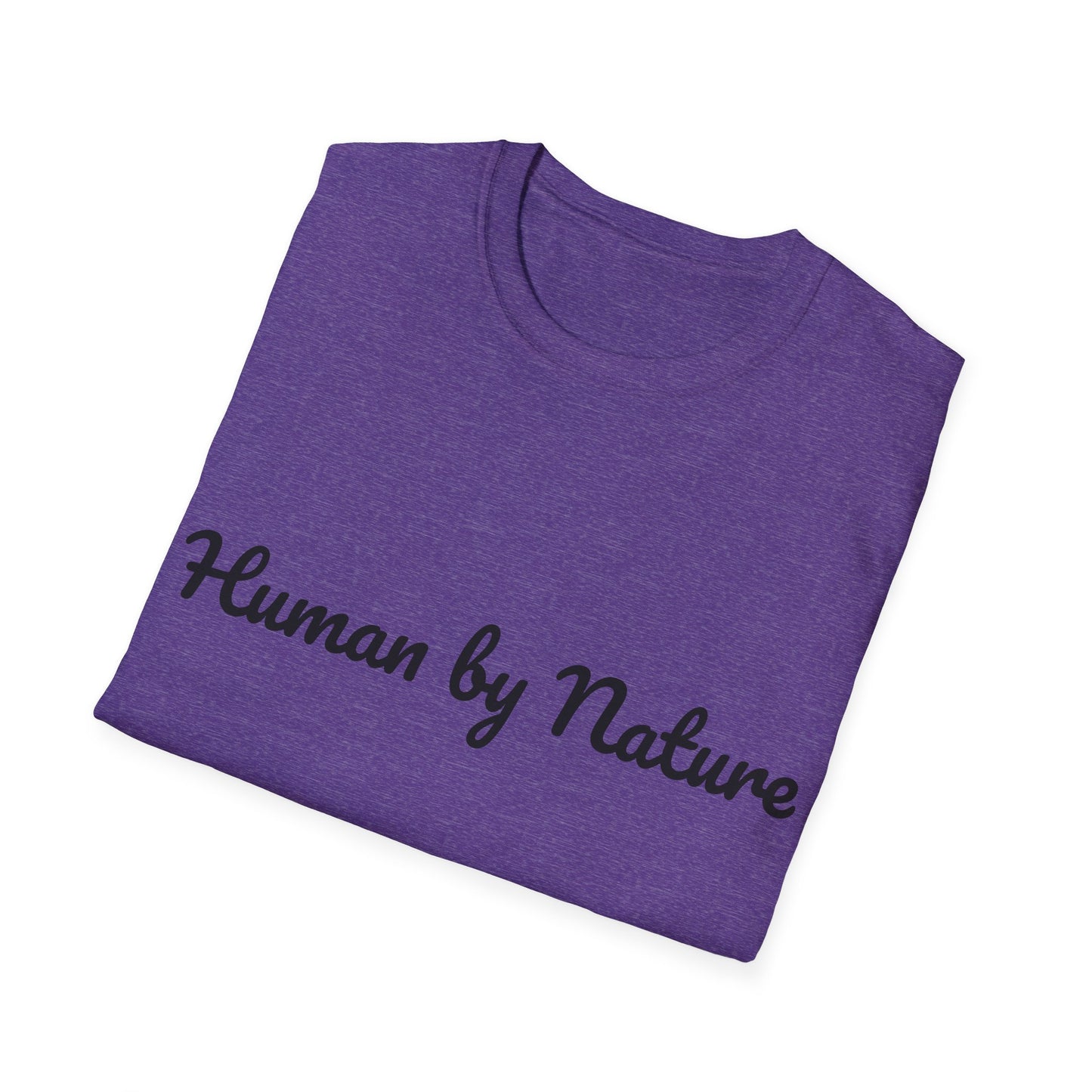 Unisex Softstyle T-Shirt - Poetical "Human by Nature" Bookaddict
