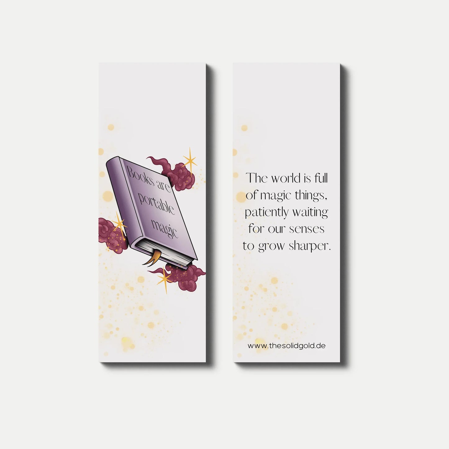 Solid Gold / Naja-Marie Baumann - Portable Magic - Bladwijzer - The Dreamer's Bookshop.