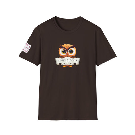 Inspirational Unisex Softstyle T-Shirt - Stay Curious