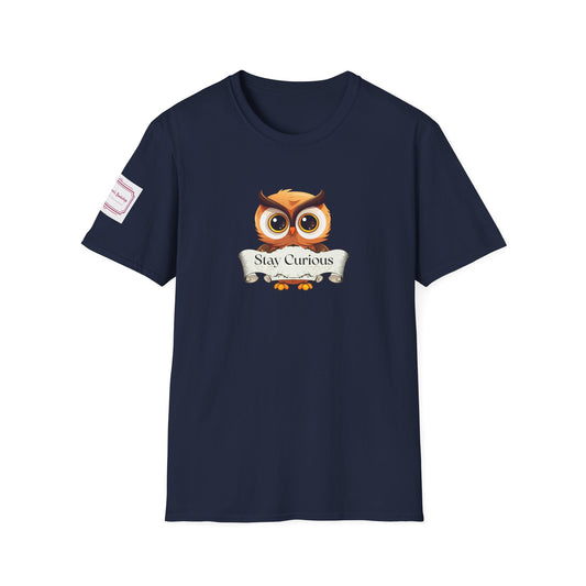 Inspirational Unisex Softstyle T-Shirt - Stay Curious