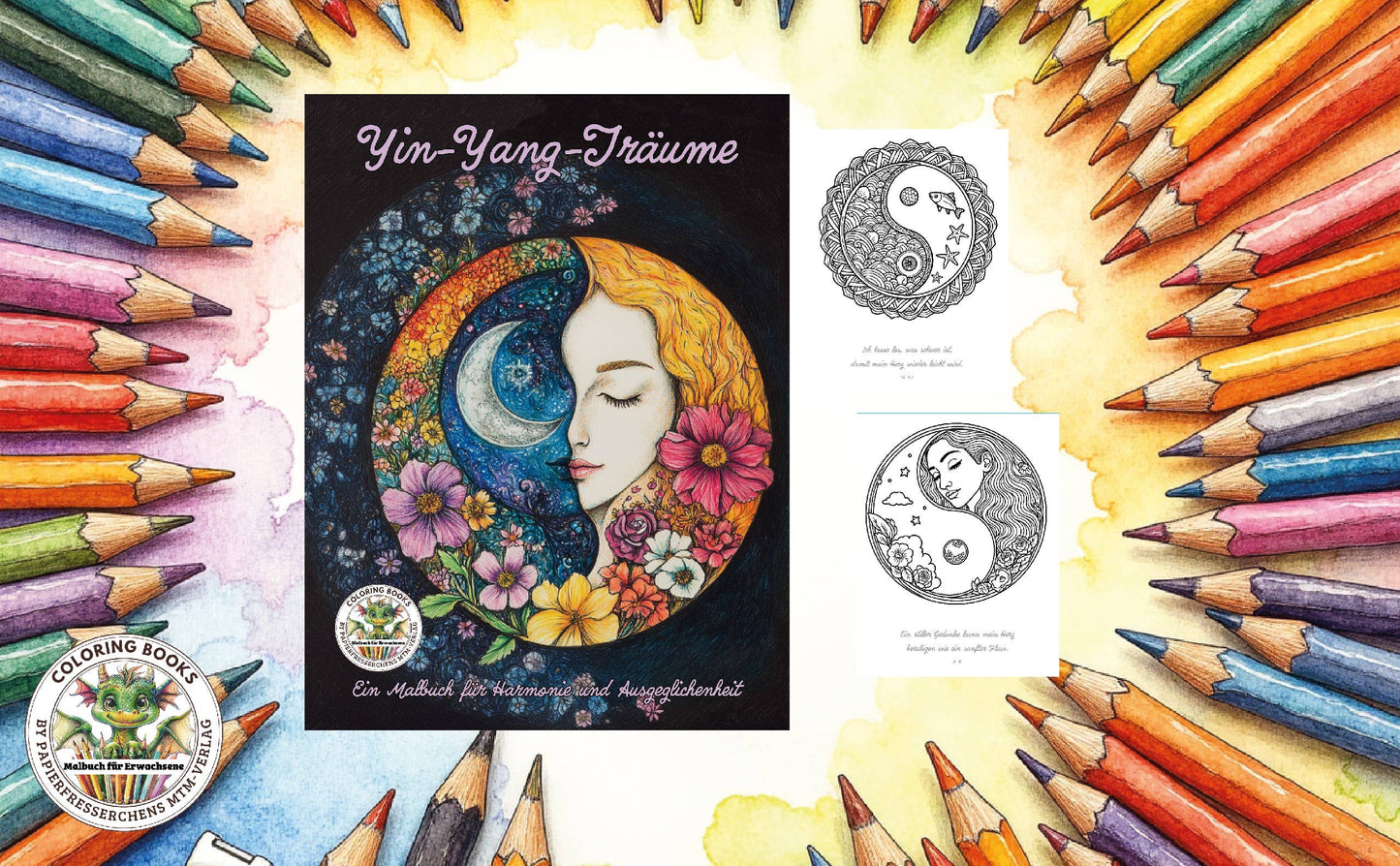 Yin-Yang-dreams: A coloring book for harmony