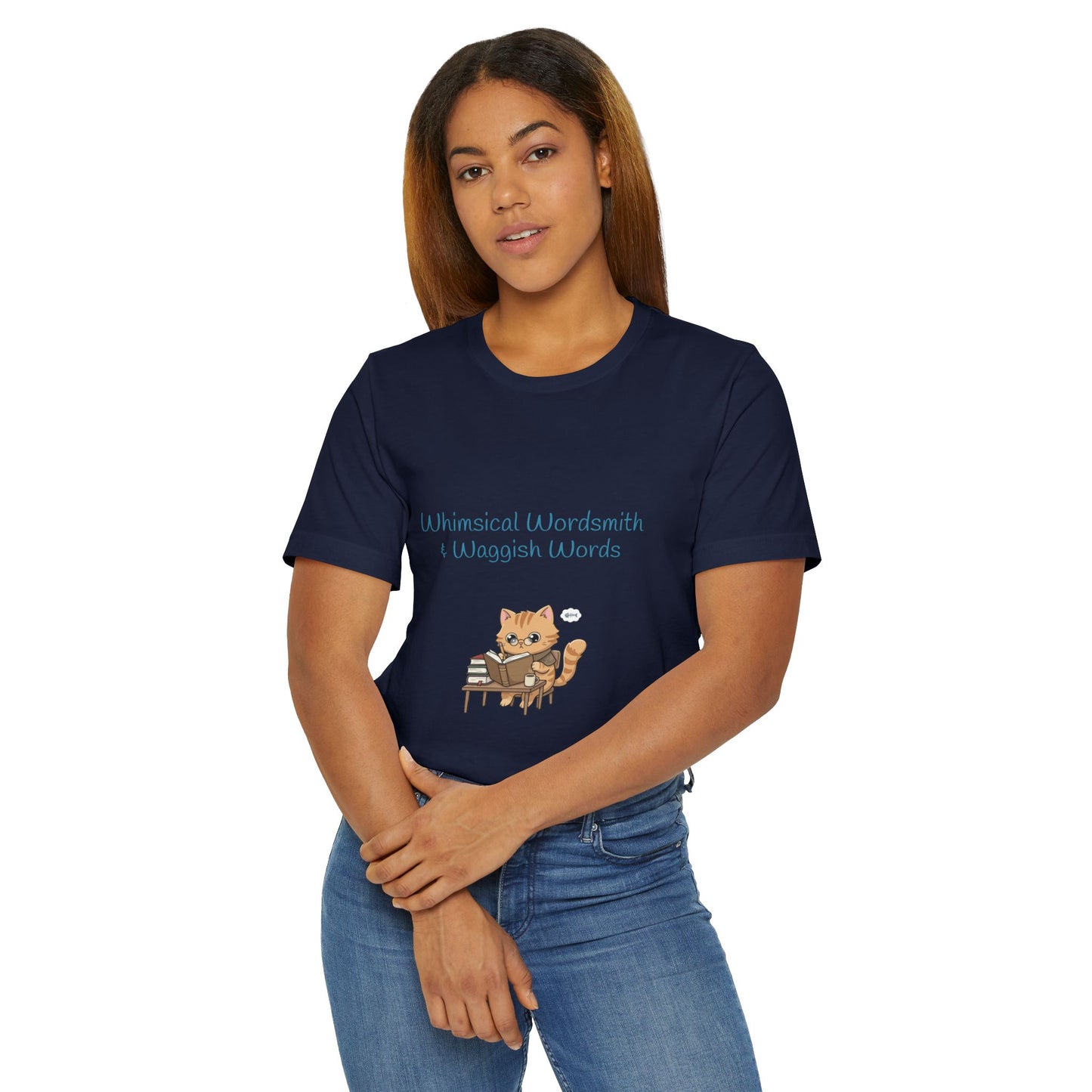 Unisex Jersey T-Shirt - 'Whimsical Wordsmith' Book lovers