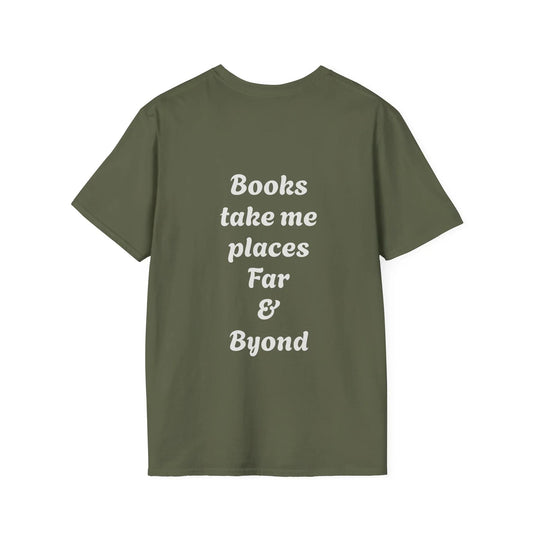 Unisex Travel-Inspired T-Shirt - "I'm a Traveller of Worlds" - Perfect for Book Lovers - The Dreamer's Bookshop.