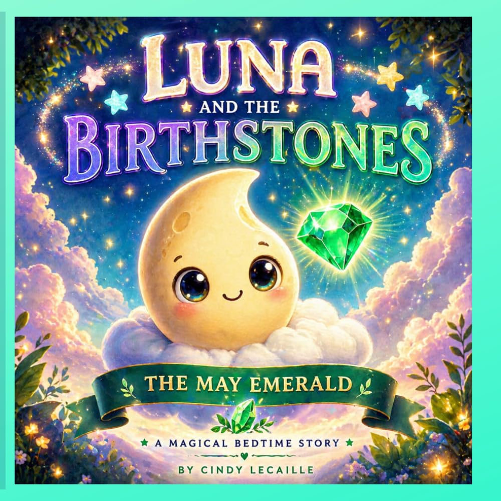 Luna and The Birthstones: The May Emerald · Cindy Lecaille ✦ Indie Paperback