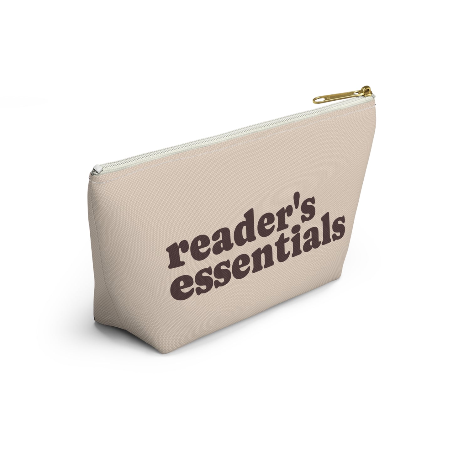 Accessory Pouch — "Stay Curious" Reader's Essentials Bag