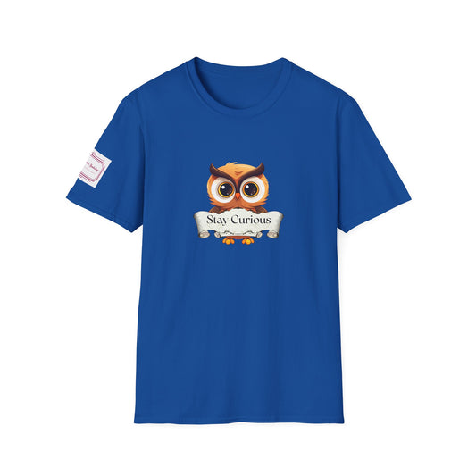 Inspirational Unisex Softstyle T-Shirt - Stay Curious
