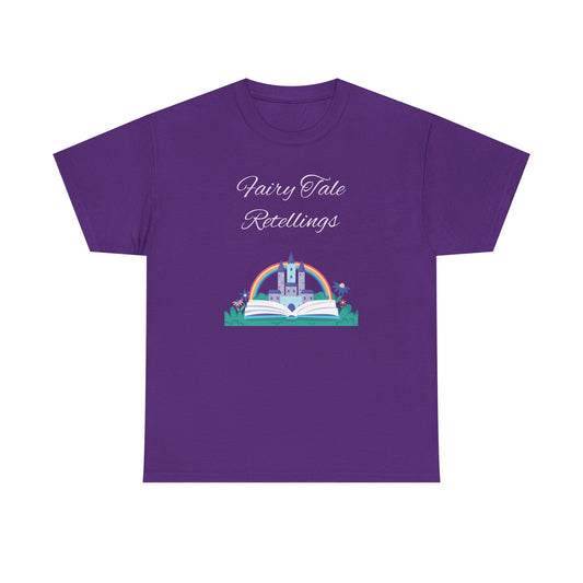 Fiction - Graphic Tee - Unisex Heavy Cotton T-Shirt - Fairy Tale Retellings
