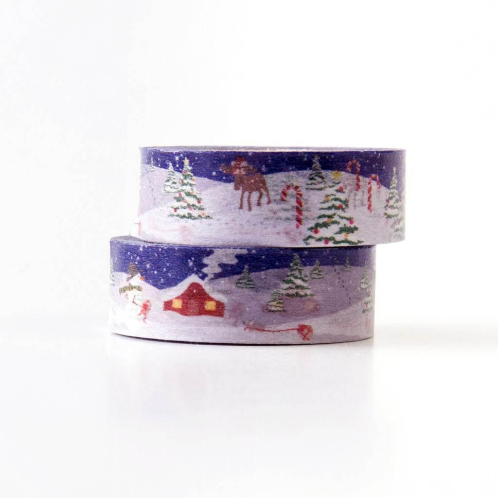 Willwa - WINTER WONDERLAND Washi Tape - The Dreamer's Bookshop.