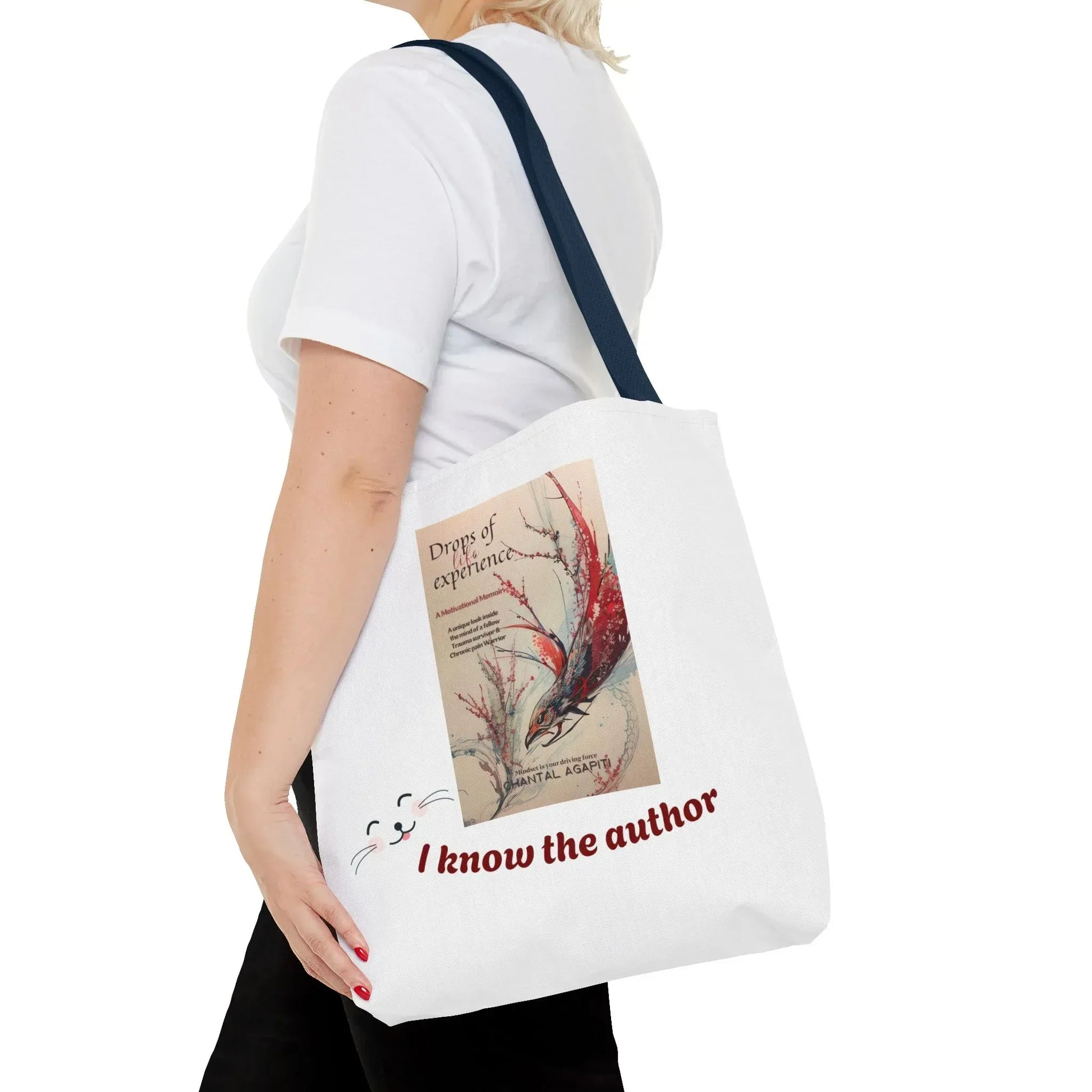I Know the Author Tote Bag - Cozy Book lovers Design - The Dreamer's Bookshop.