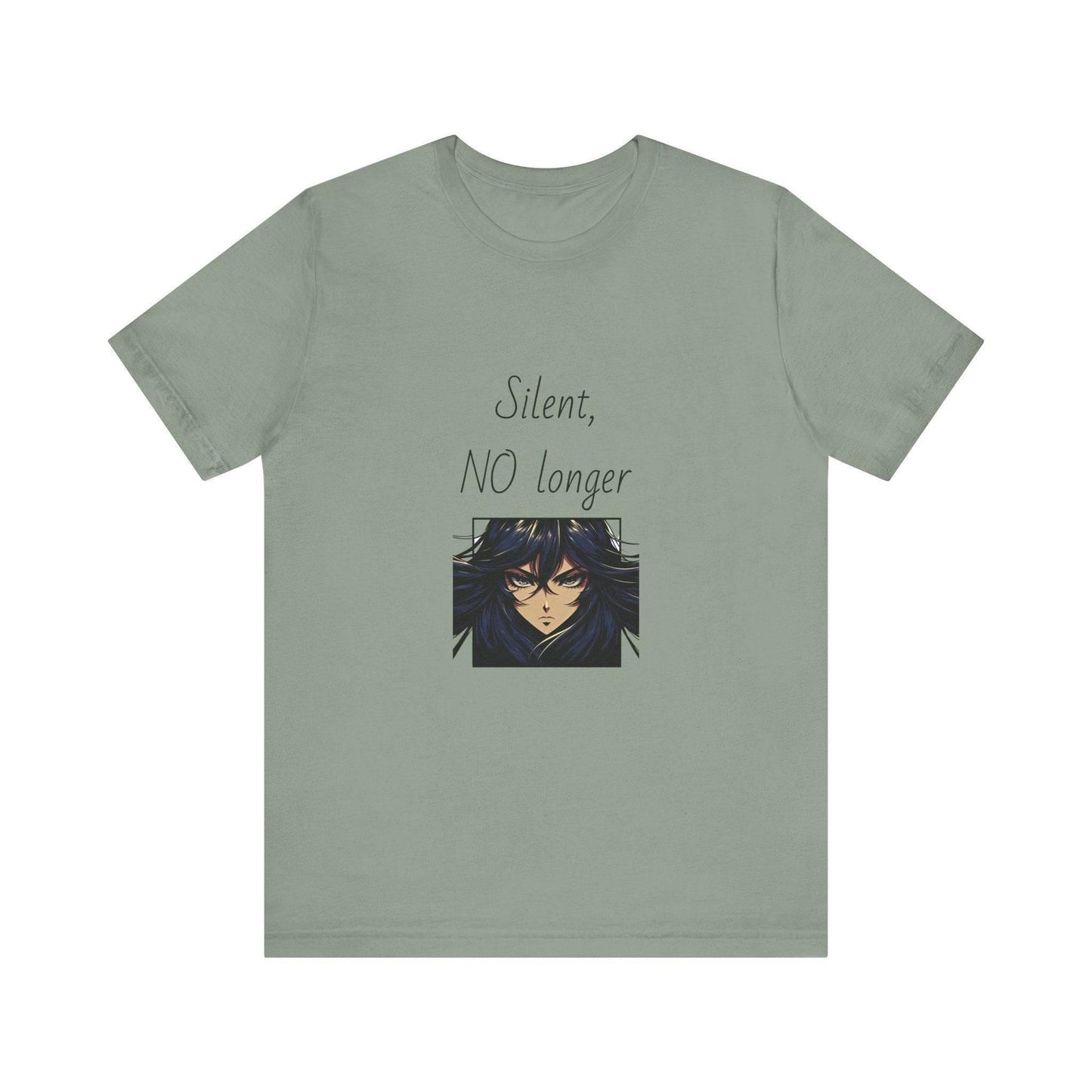 Fierce Survivor Unisex Short Sleeve Tee - Silent, NO longer - The Dreamer's Bookshop.
