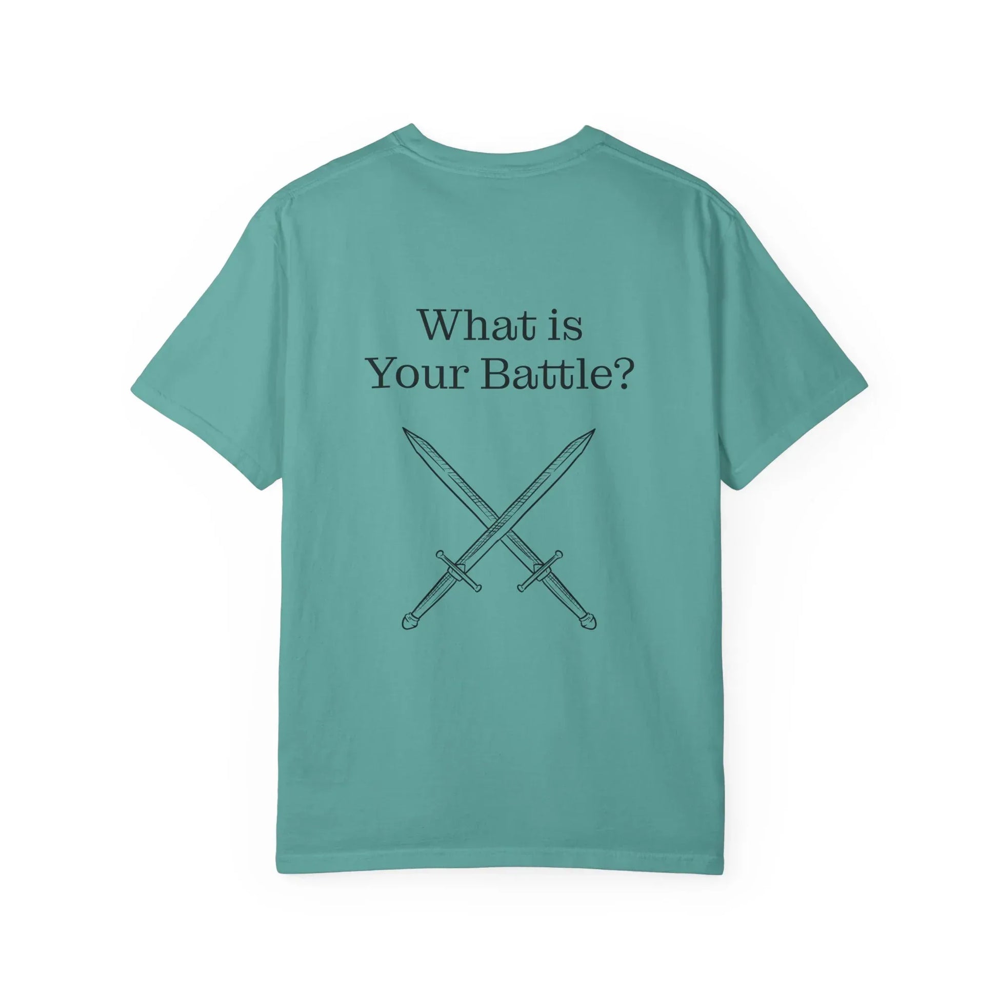Chronic Pain Warrior Unisex Garment-Dyed T-Shirt - Empowering Supportive Apparel - The Dreamer's Bookshop.