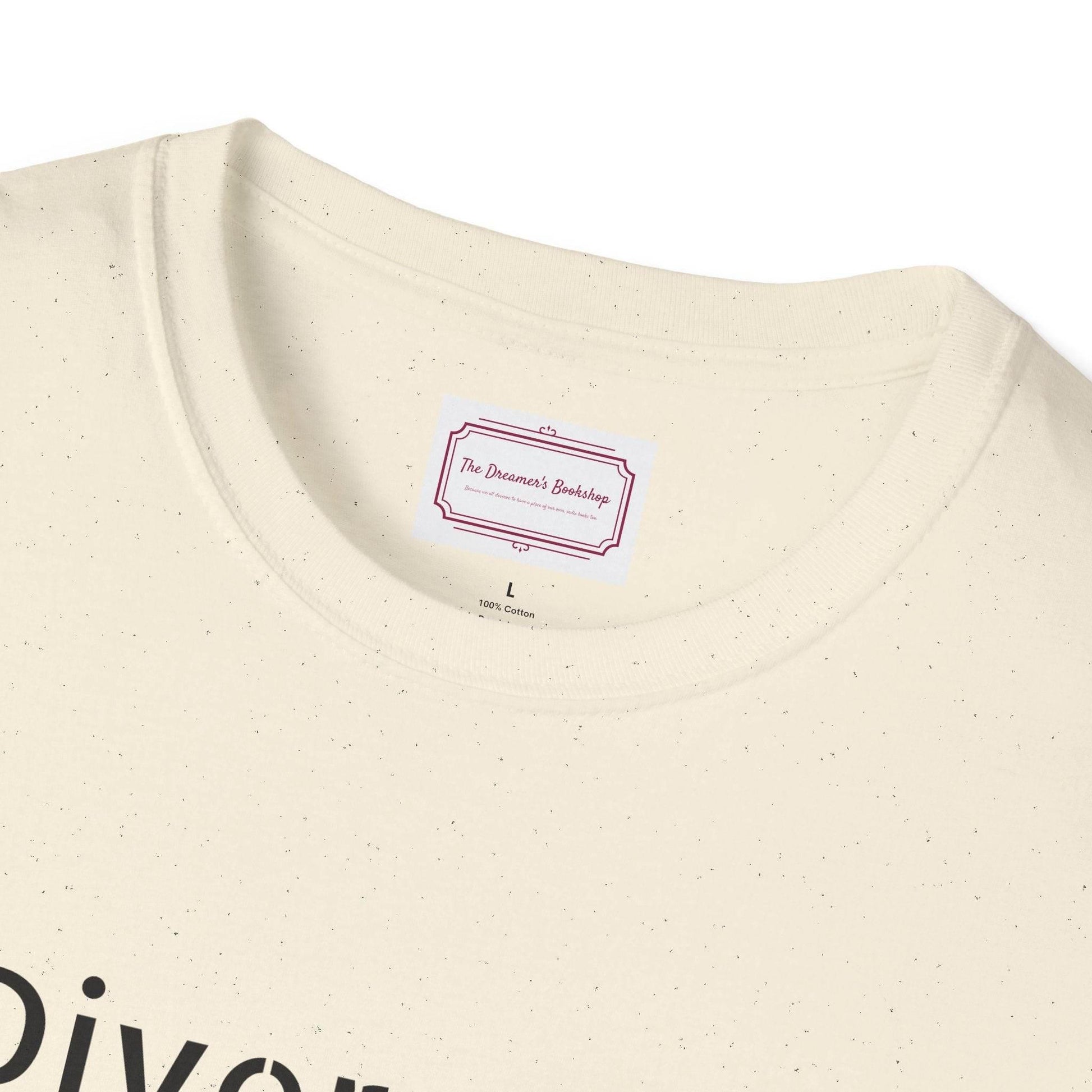 Divergent Neurodivergent T-Shirt - Unisex Softstyle Tee for Acceptance and Awareness - The Dreamer's Bookshop.