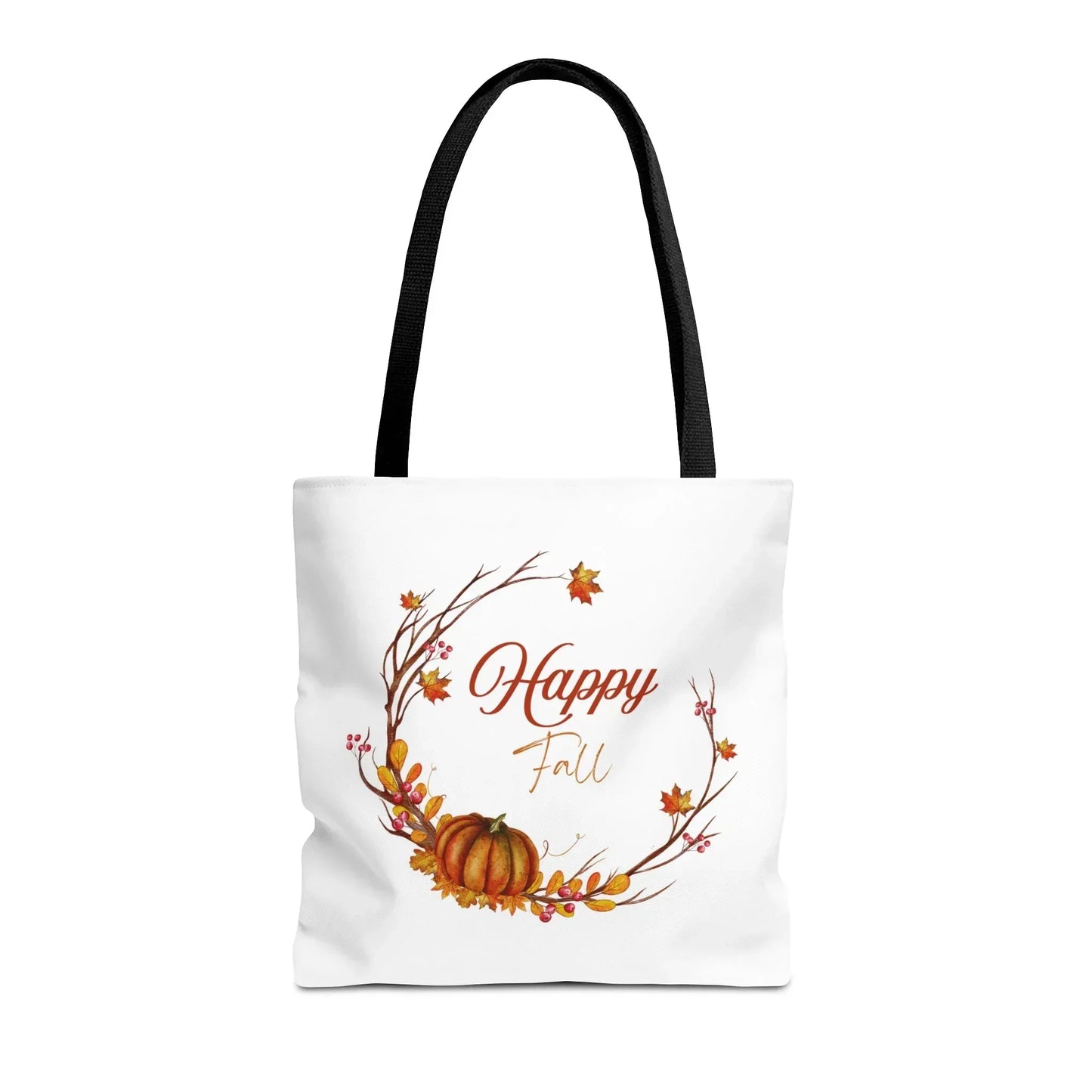 Happy Fall Tote Bag - Cozy Autumn Design - The Dreamer's Bookshop.
