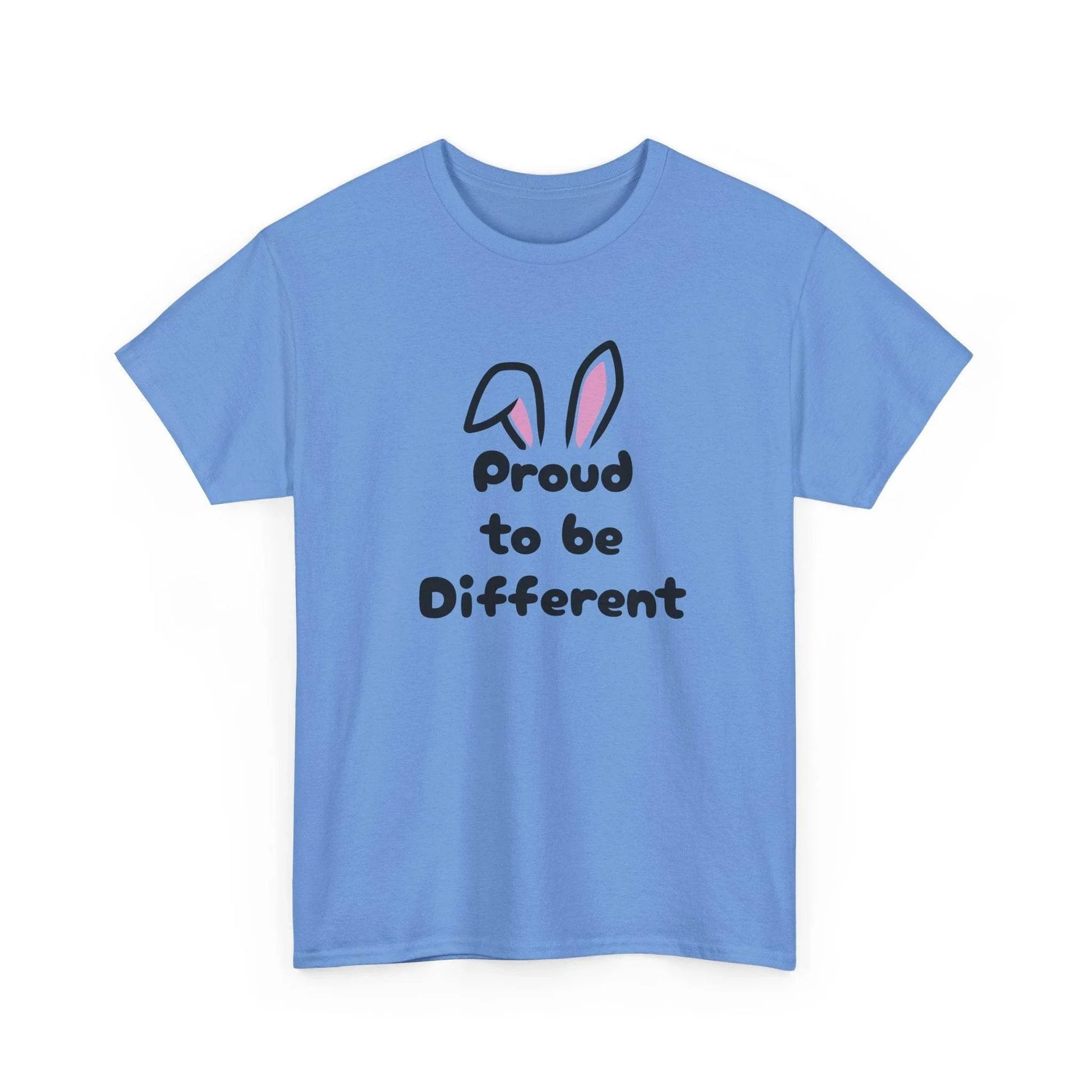 Proud to be Different Unisex Heavy Cotton Tee - Celebrate Individuality & Self-Expression - The Dreamer's Bookshop.
