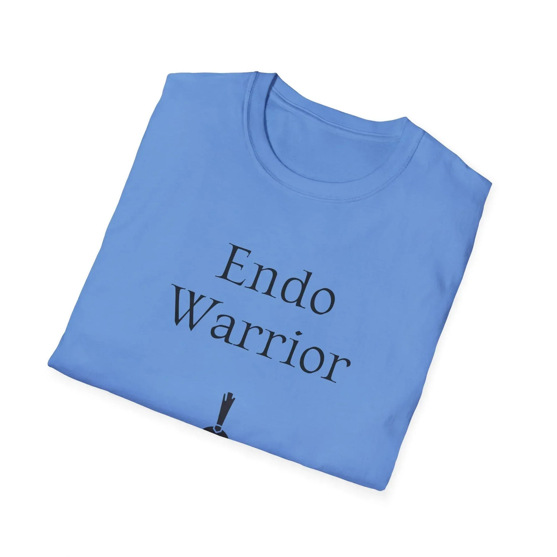 Endometriosis Warrior Unisex Softstyle T-Shirt - Empowering Battle for Women's Health - The Dreamer's Bookshop.