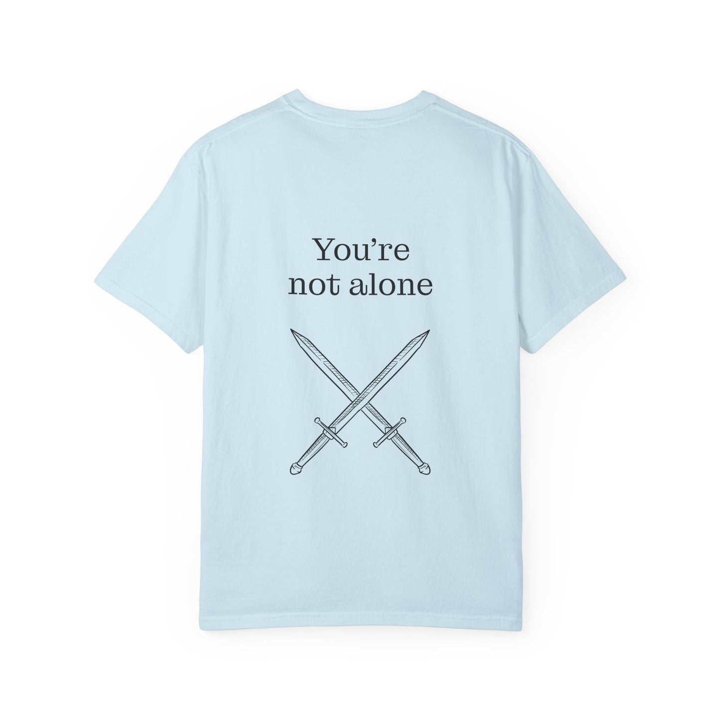 AU - Cancer Survivor Unisex Garment-Dyed T-Shirt - Empowering Supportive Apparel