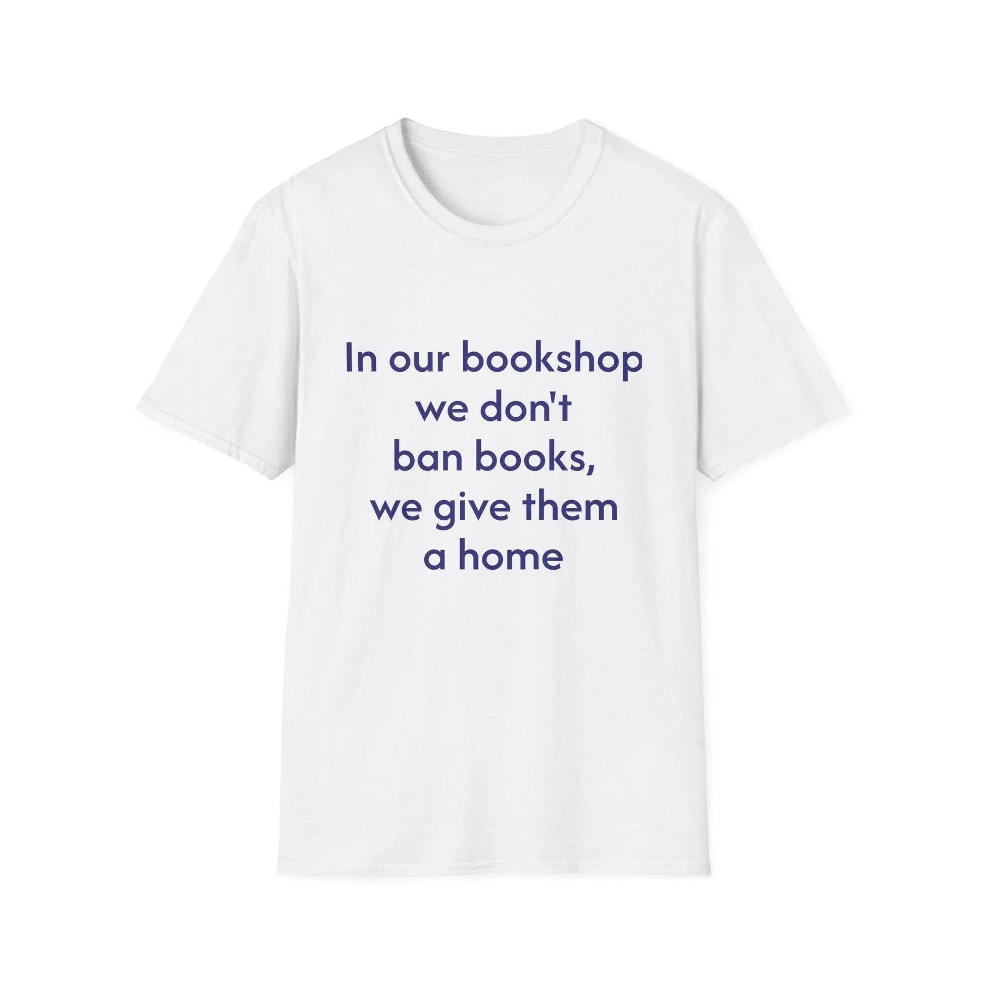 Unisex Softstyle T-Shirt - 'In our bookshop' - The Dreamer's Bookshop.