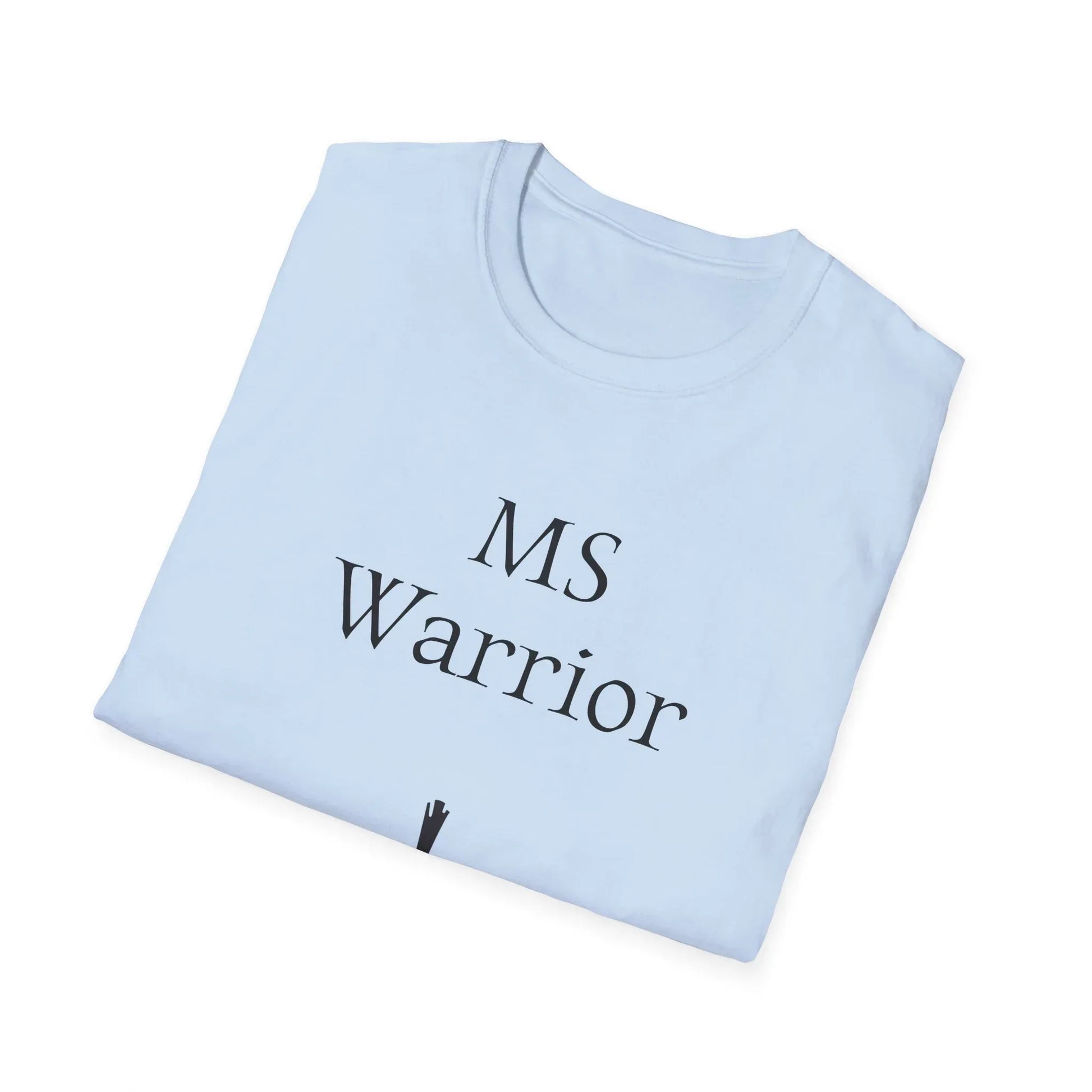 M.S. Warrior Unisex Softstyle T-Shirt - Empowering Battle for Women's Health - The Dreamer's Bookshop.