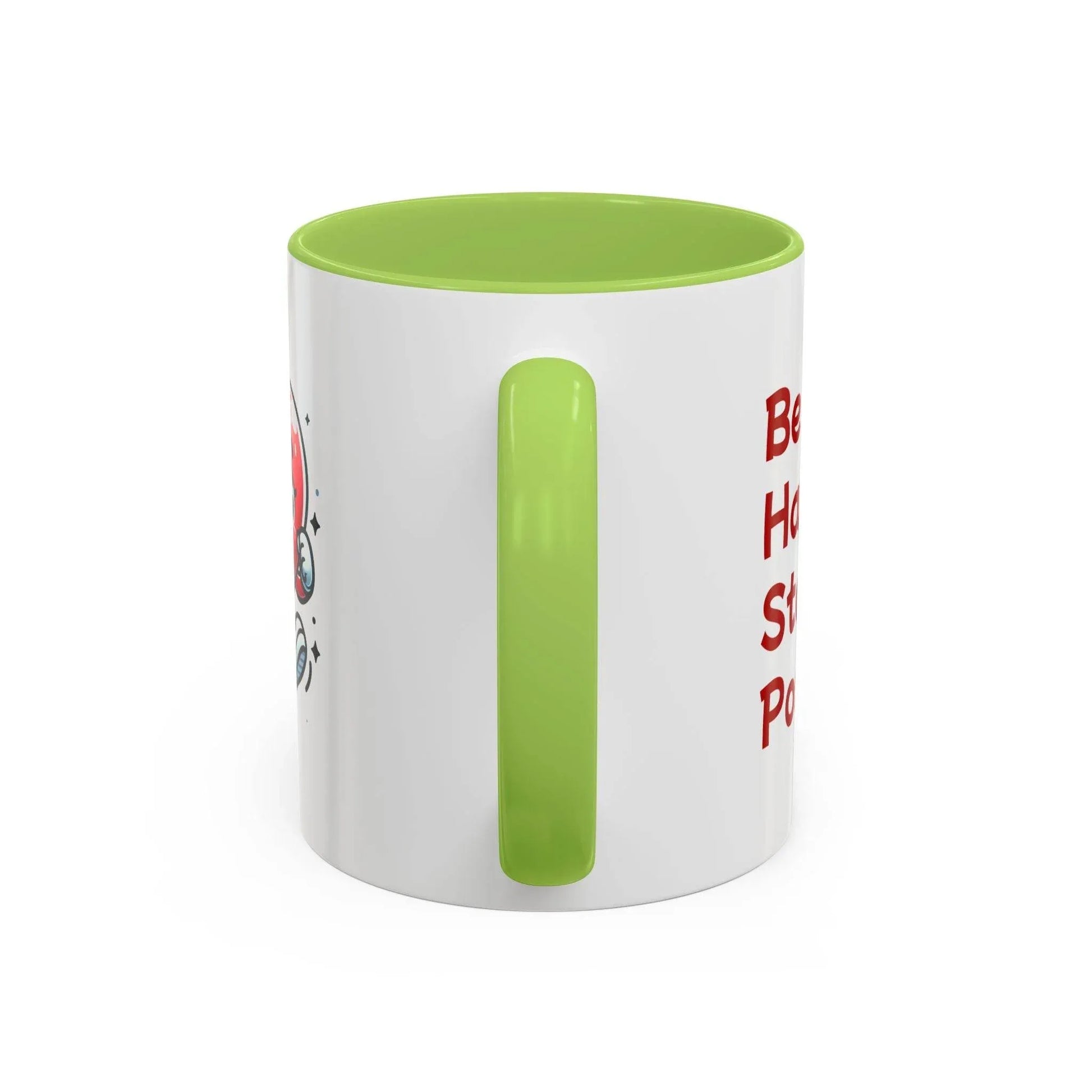 Playful Heart Running Coffee Mug - Cute Gift for Positive Thinkers - The Dreamer's Bookshop.