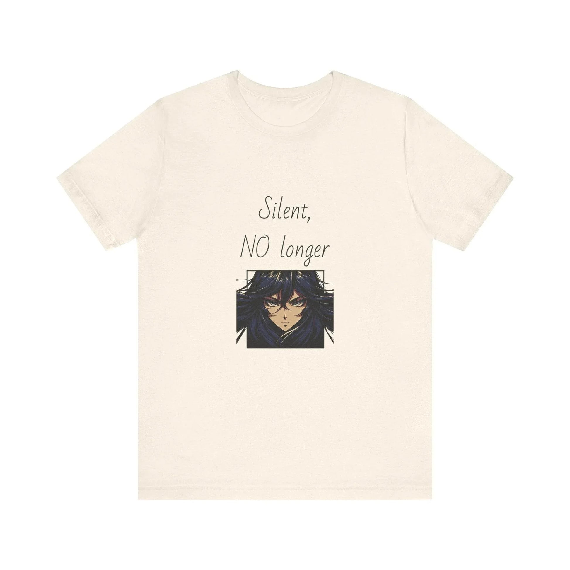Fierce Survivor Unisex Short Sleeve Tee - Silent, NO longer - The Dreamer's Bookshop.