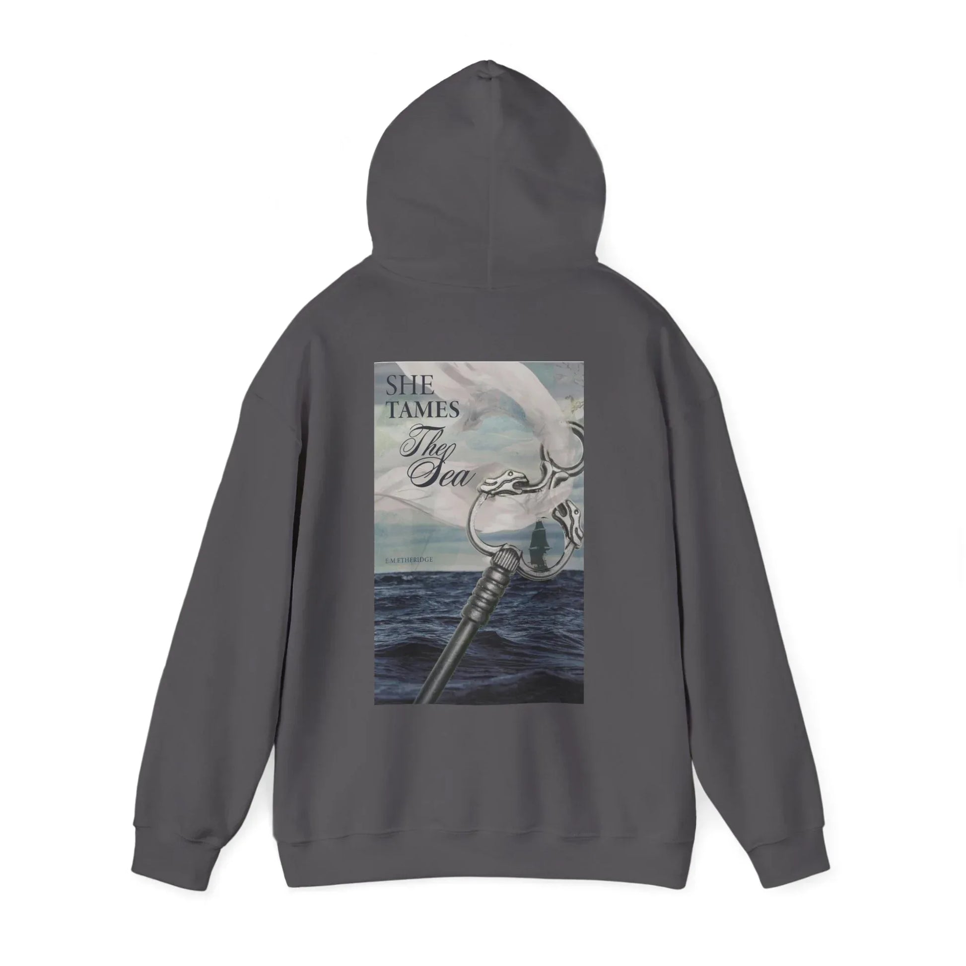 *SPECIAL RQST* Indie Books on the Road Hooded Sweatshirt - She Tames the Sea Cover - The Dreamer's Bookshop.