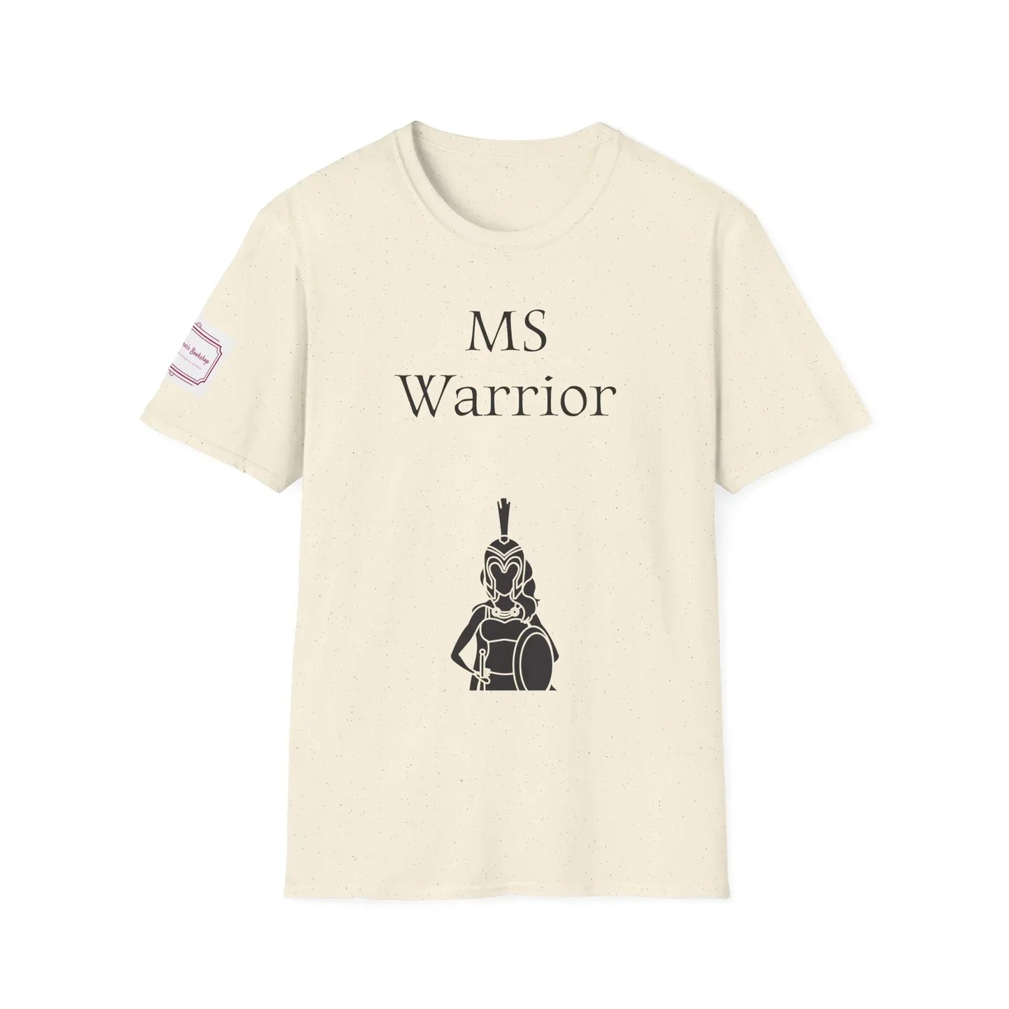 M.S. Warrior Unisex Softstyle T-Shirt - Empowering Graphic Tee for Women's Health Awareness - The Dreamer's Bookshop.