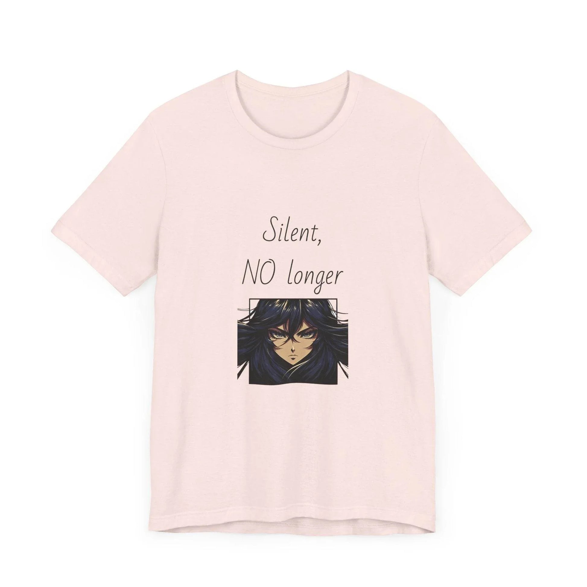 Fierce Survivor Unisex Short Sleeve Tee - Silent, NO longer - The Dreamer's Bookshop.