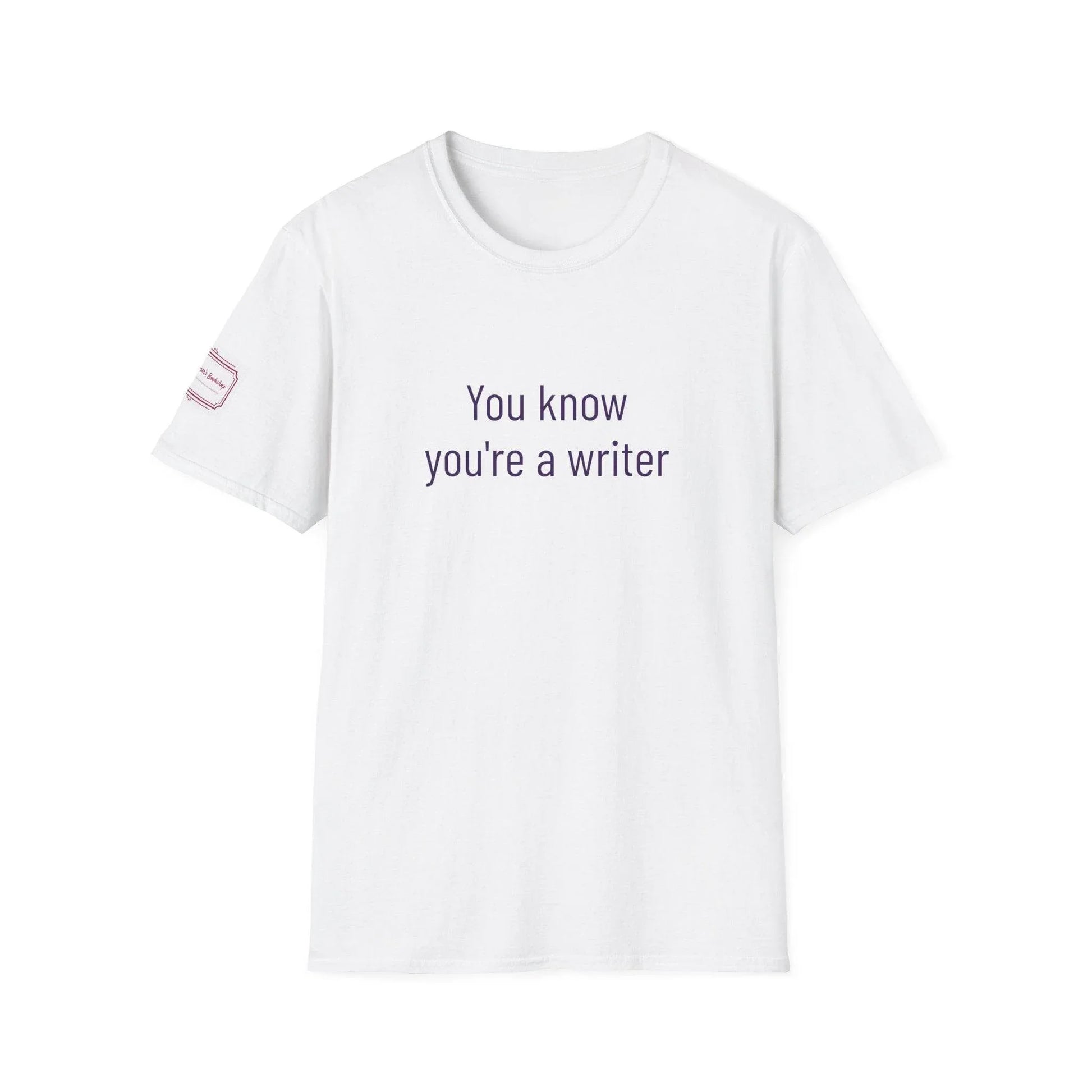 Inspirational Unisex Softstyle T-Shirt - 'You Know' Philosophical Design - The Dreamer's Bookshop.