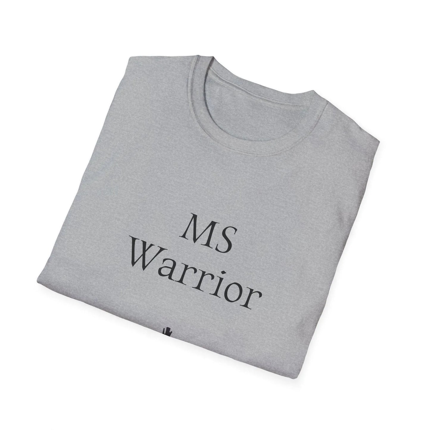 M.S. Warrior Unisex Softstyle T-Shirt - Empower Your Battle - The Dreamer's Bookshop.