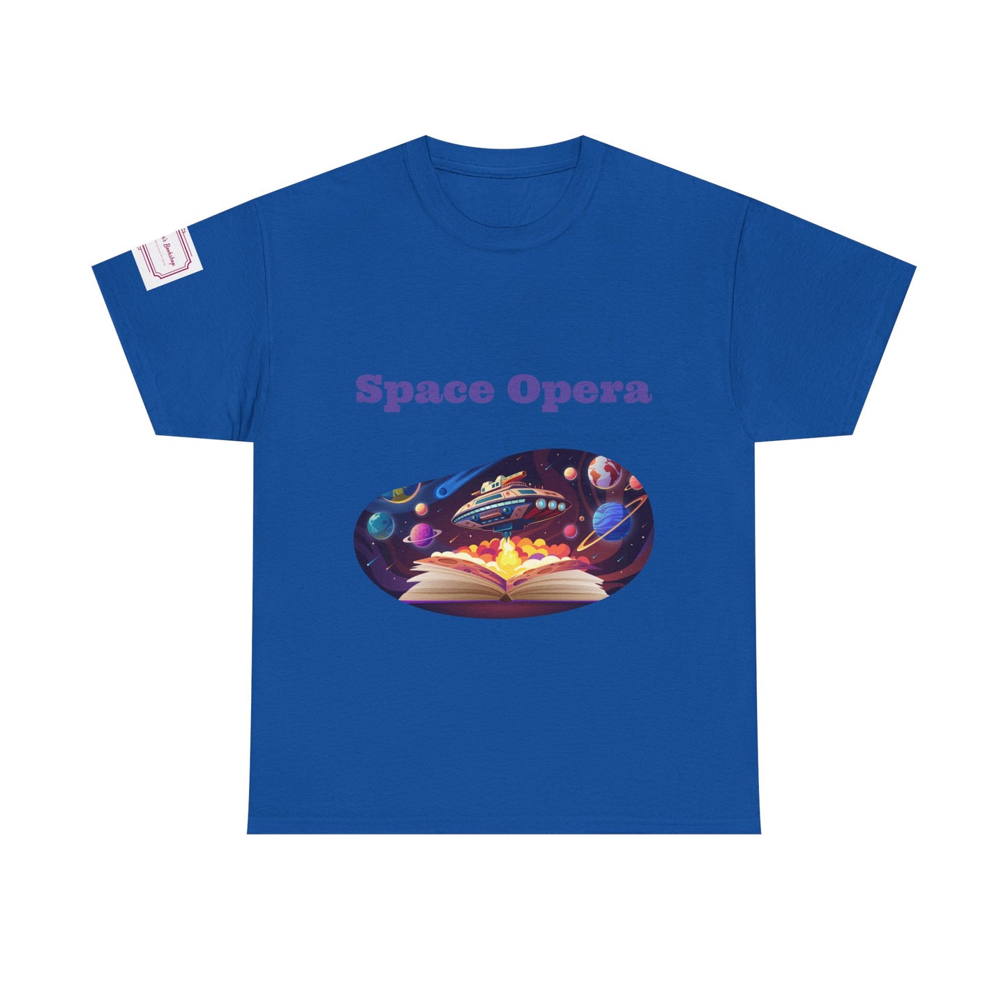 Space Opera  - Unisex Heavy Cotton Tee - Sci-Fi Books