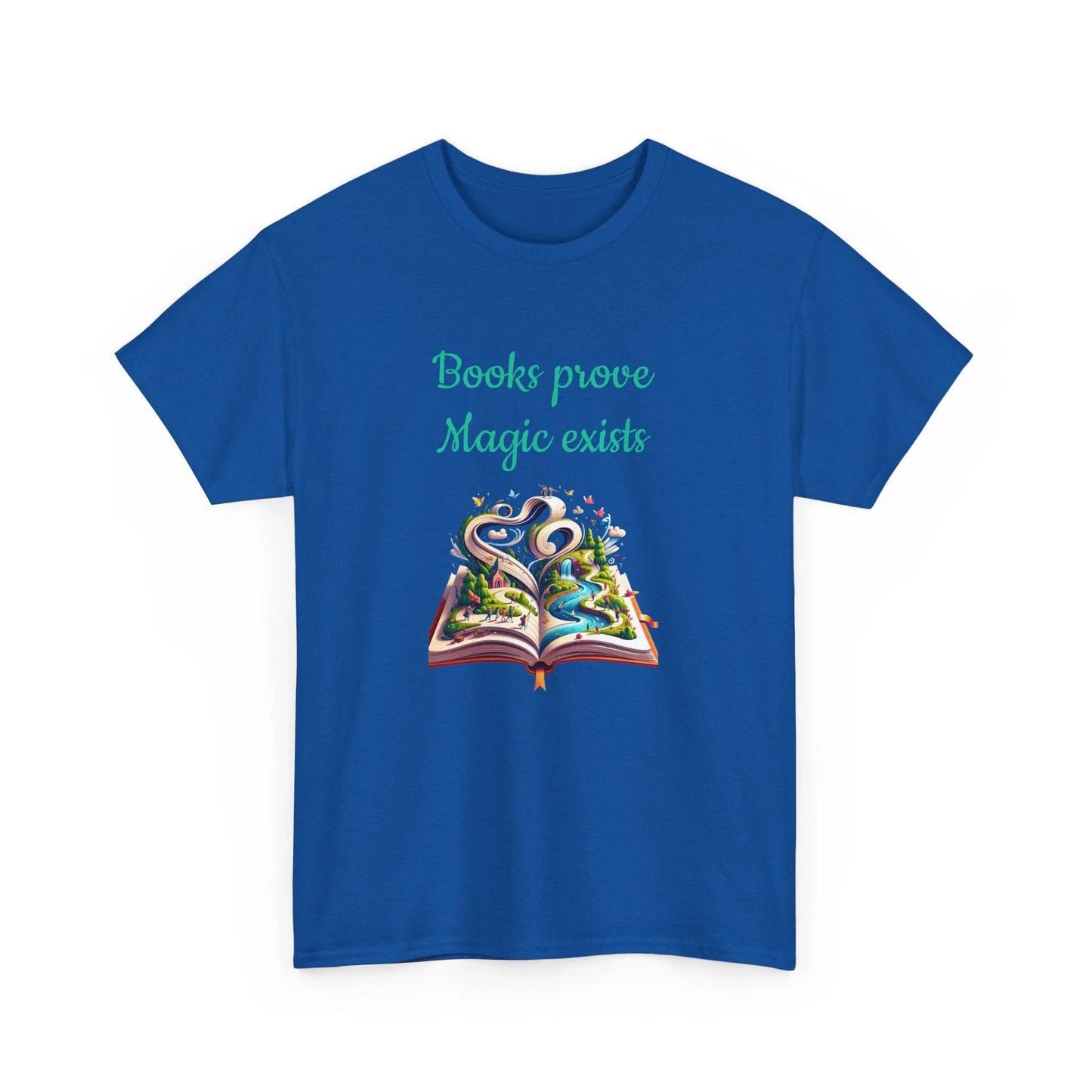 Magic Exists -A Unisex Heavy Cotton Tee - Perfect Gift for Book Lovers - The Dreamer's Bookshop.