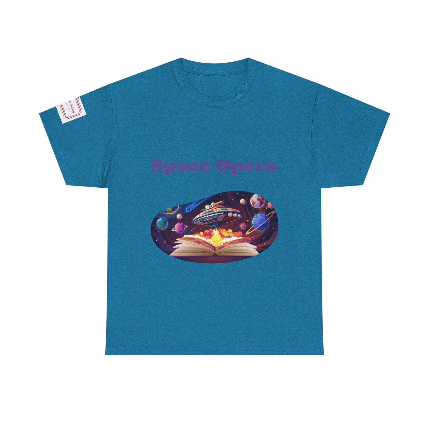 Space Opera  - Unisex Heavy Cotton Tee - Sci-Fi Books
