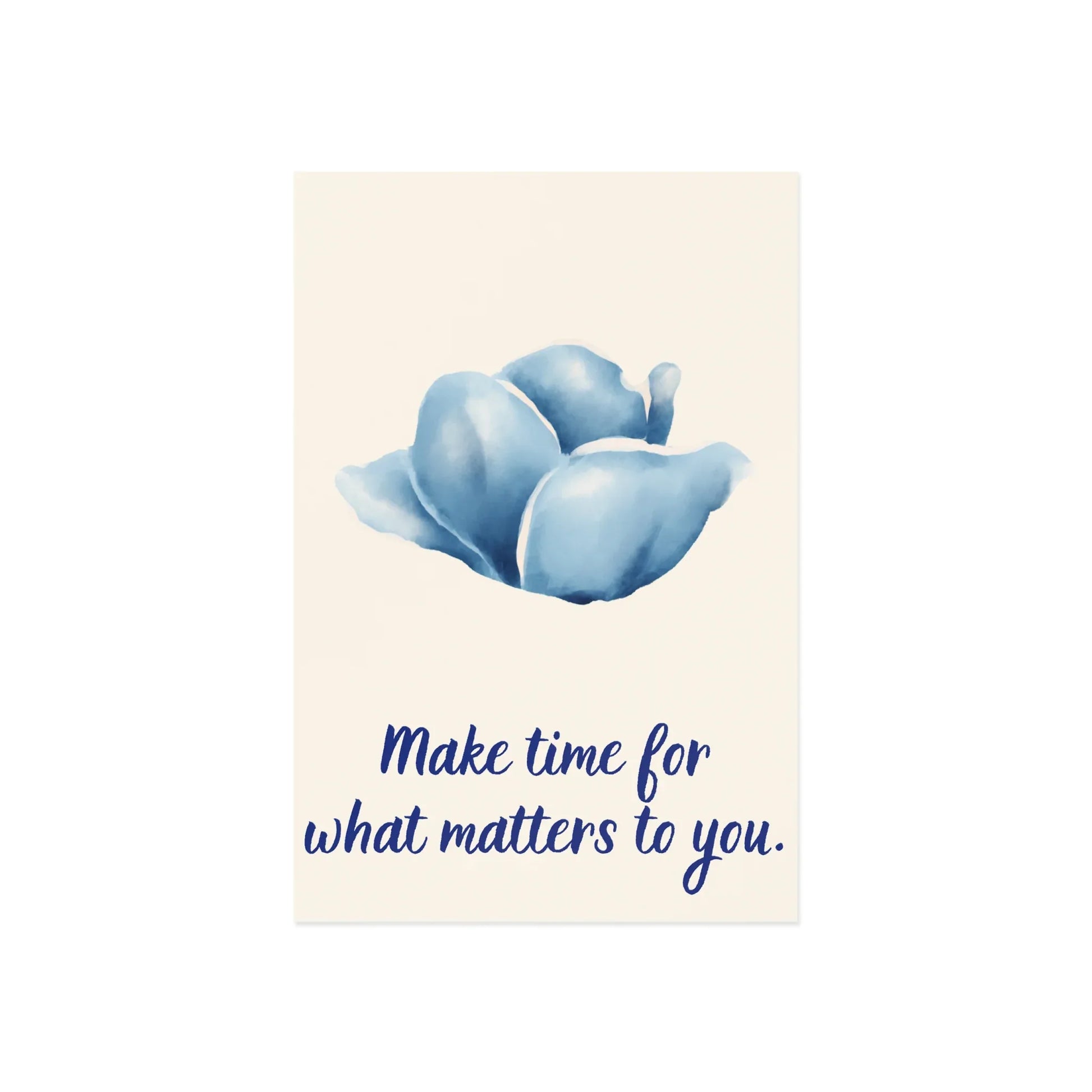 The Dreamer's Bookshop - Love Yourself Card "Make Time" - The Dreamer's Bookshop.