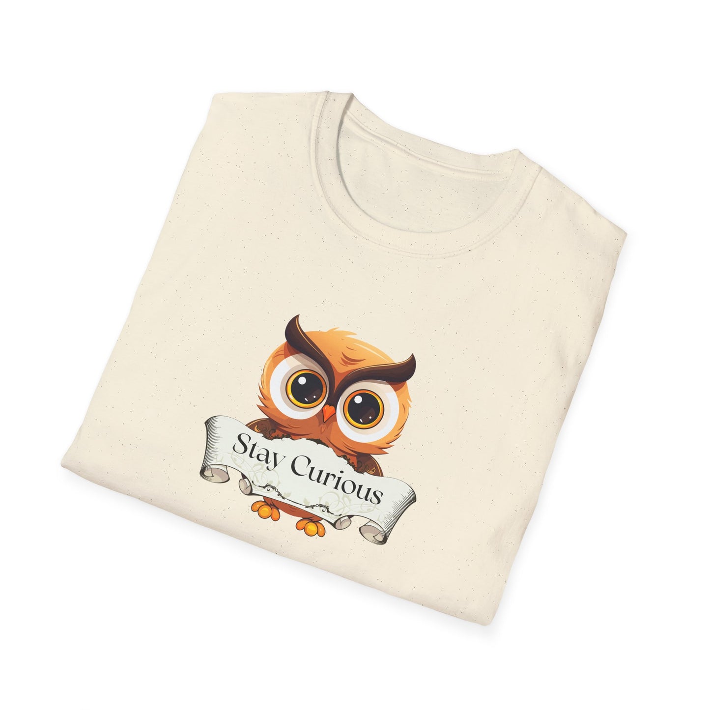 Inspirational Unisex Softstyle T-Shirt - Stay Curious