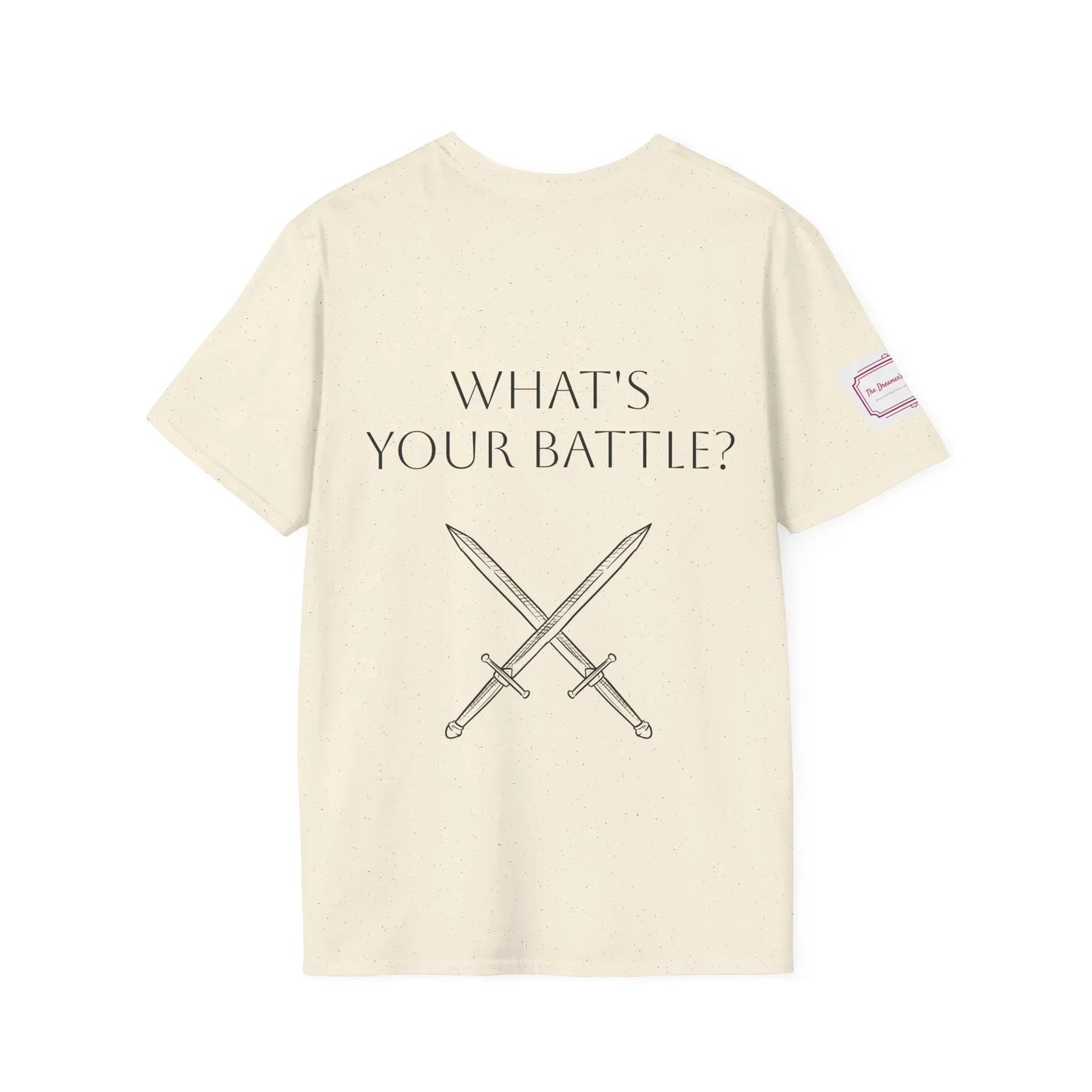 Anxiety Warrior Unisex Softstyle T-Shirt - Empowering Graphic Tee for Mental Health Awareness - The Dreamer's Bookshop.