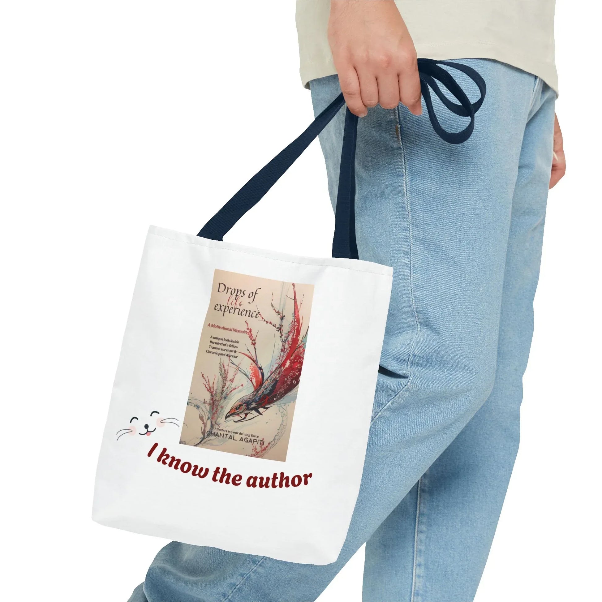 I Know the Author Tote Bag - Cozy Book lovers Design - The Dreamer's Bookshop.
