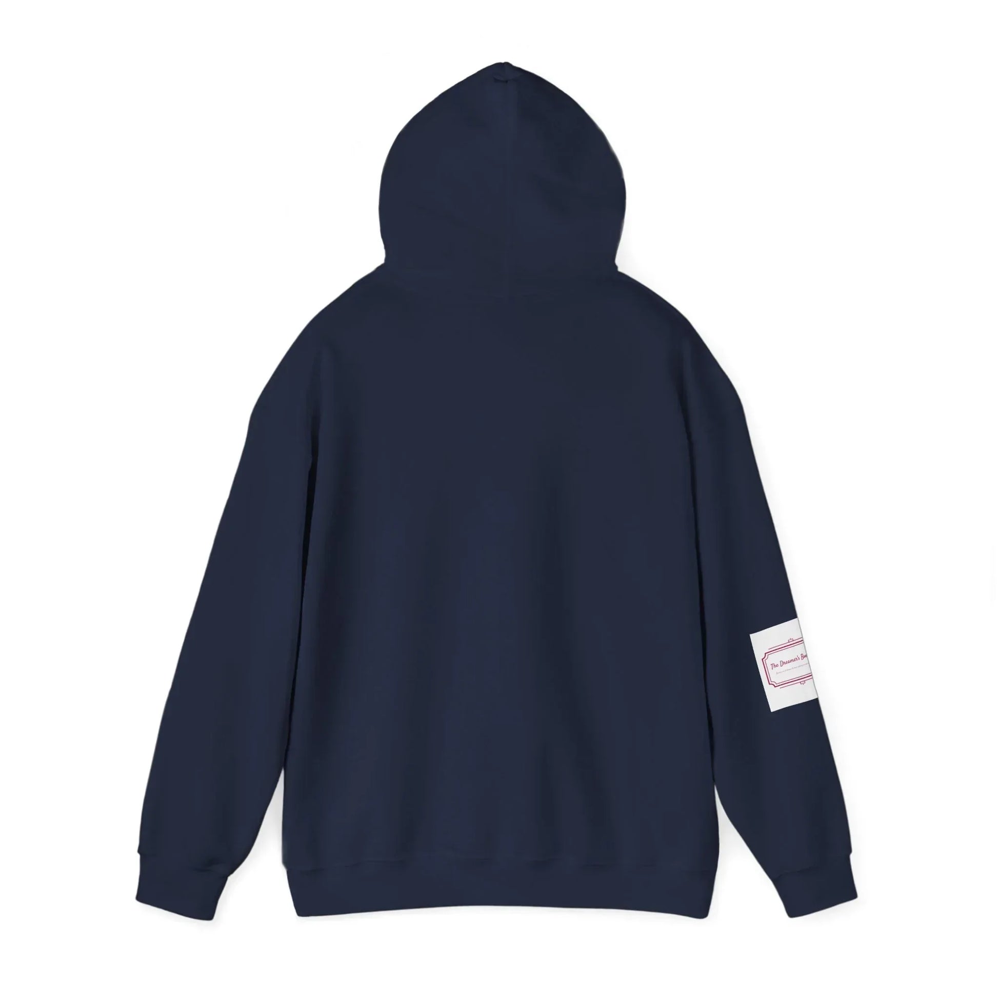 Christmas Deer Unisex Hooded Sweatshirt - Cozy Literary Apparel - The Dreamer's Bookshop.