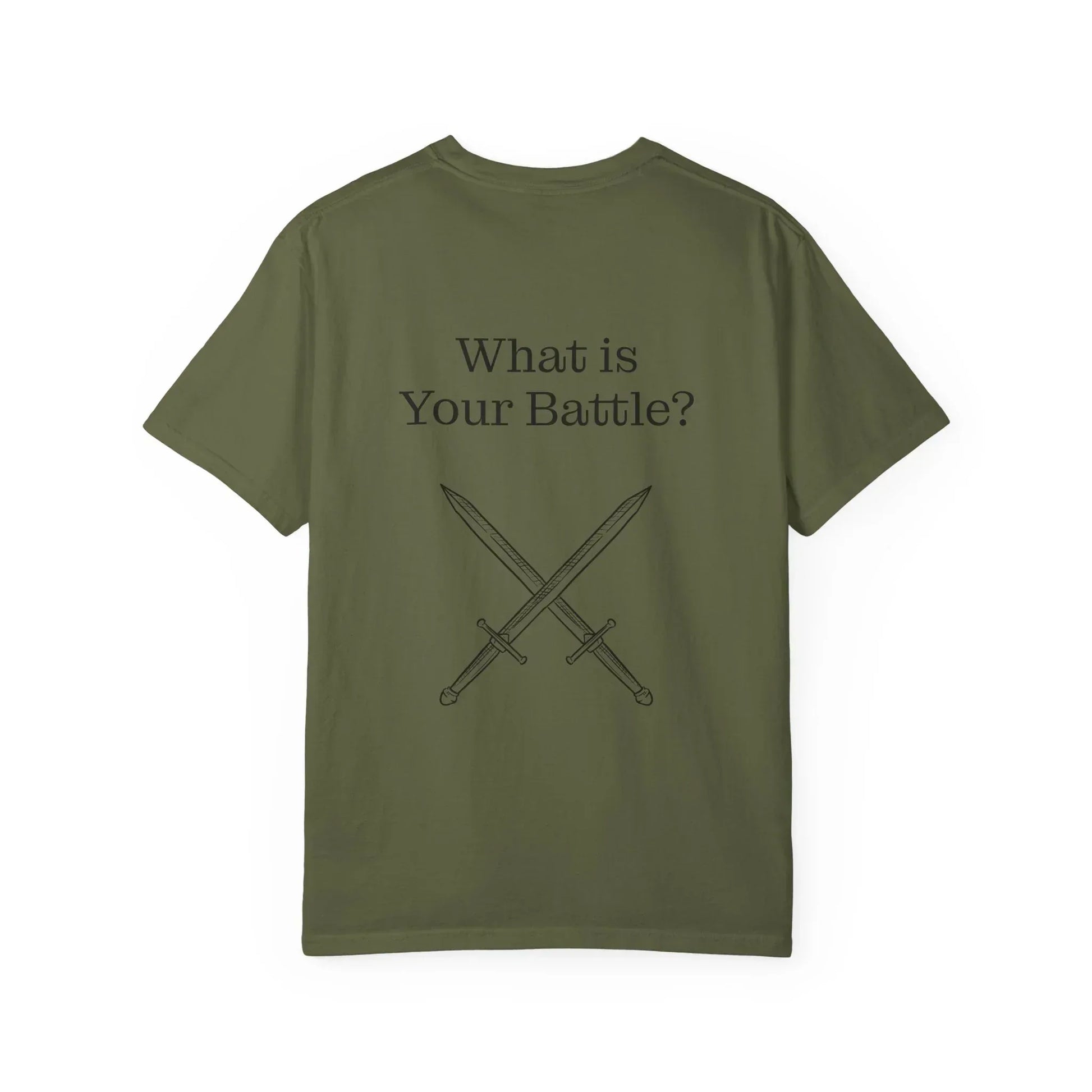 Chronic Pain Warrior Unisex Garment-Dyed T-Shirt - Empowering Supportive Apparel - The Dreamer's Bookshop.