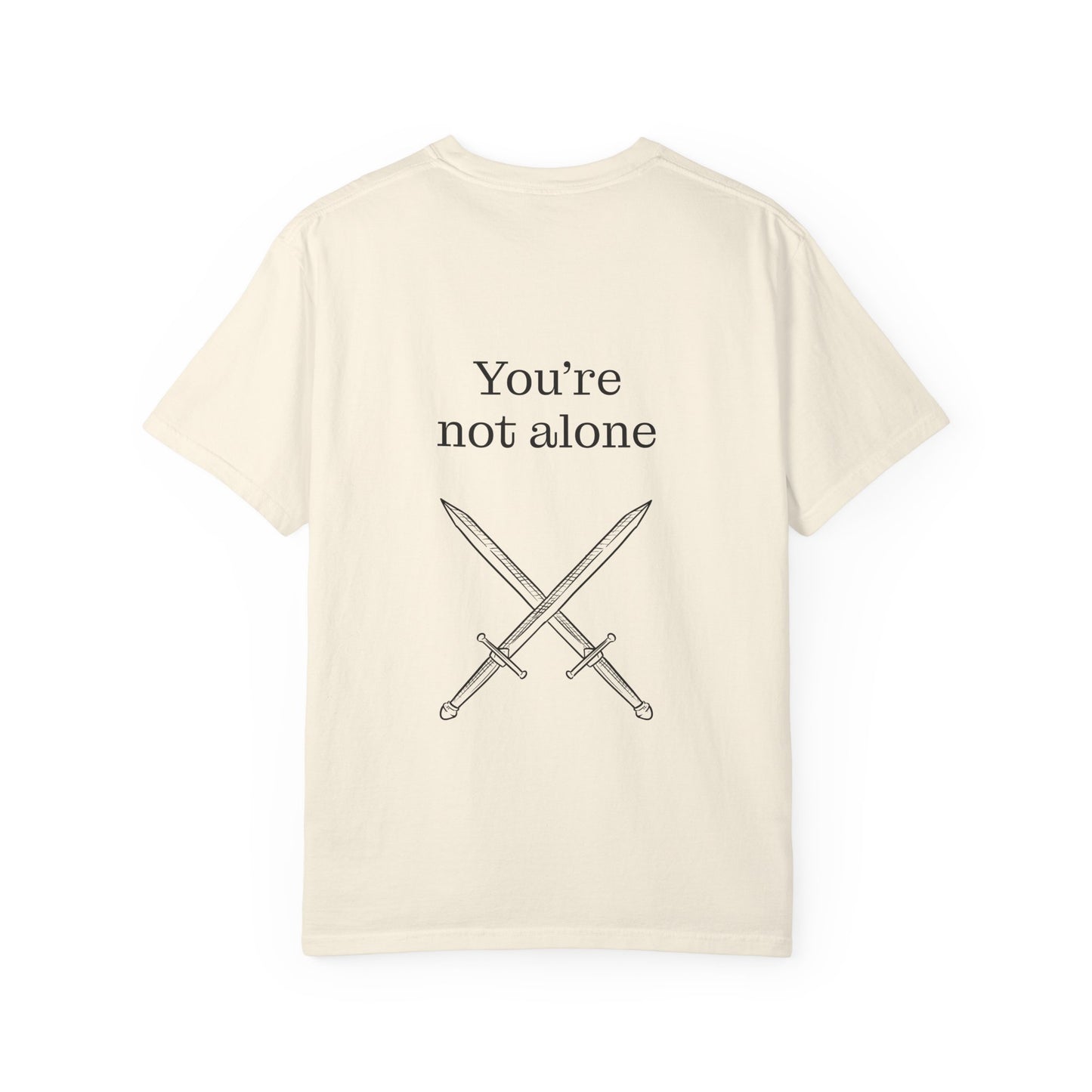 AU - Cancer Survivor Unisex Garment-Dyed T-Shirt - Empowering Supportive Apparel