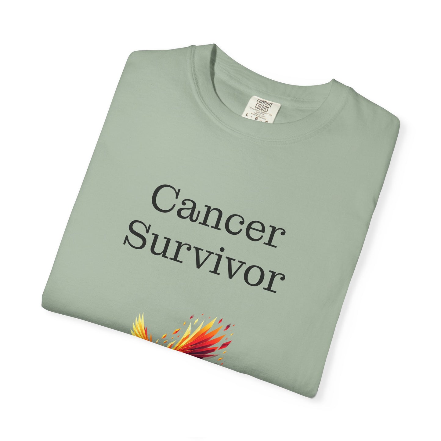 AU - Cancer Survivor Unisex Garment-Dyed T-Shirt - Empowering Supportive Apparel