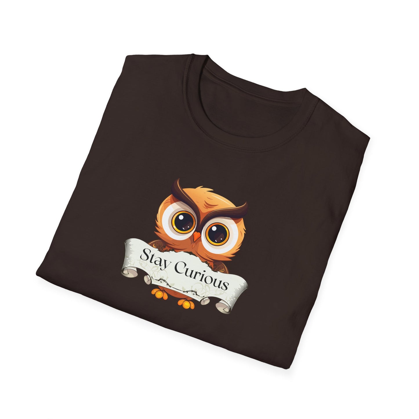 Unisex T-Shirt - "Stay Curious" for Book Lovers