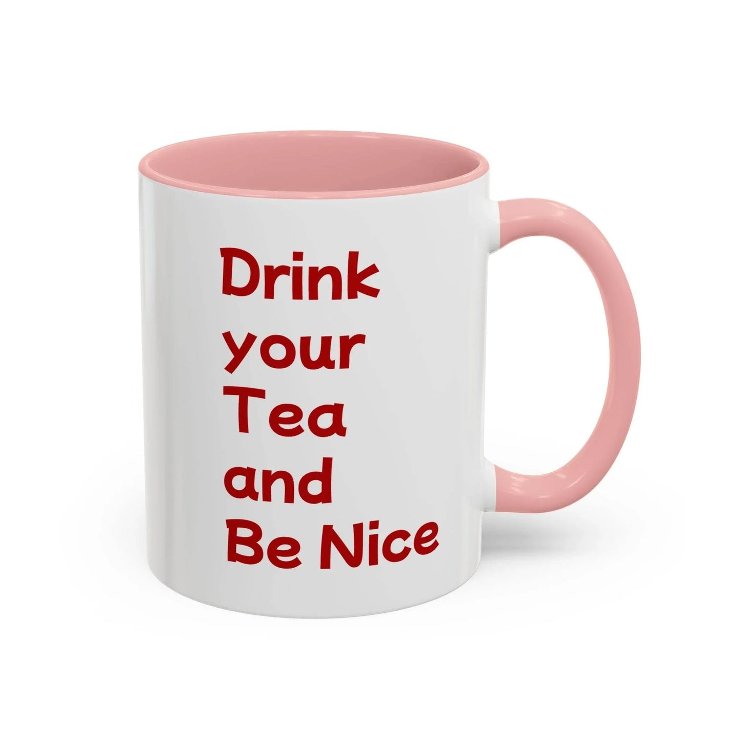 Cute Cat Love Tea Mug - 11 & 15oz Drink and be Nice - The Dreamer's Bookshop.